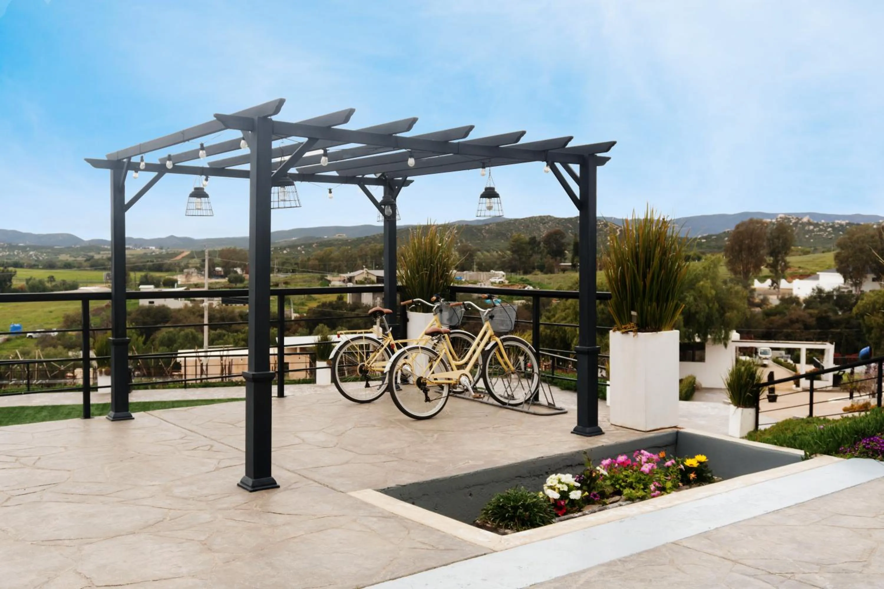 Communal lounge/ TV room in La Cima del Valle