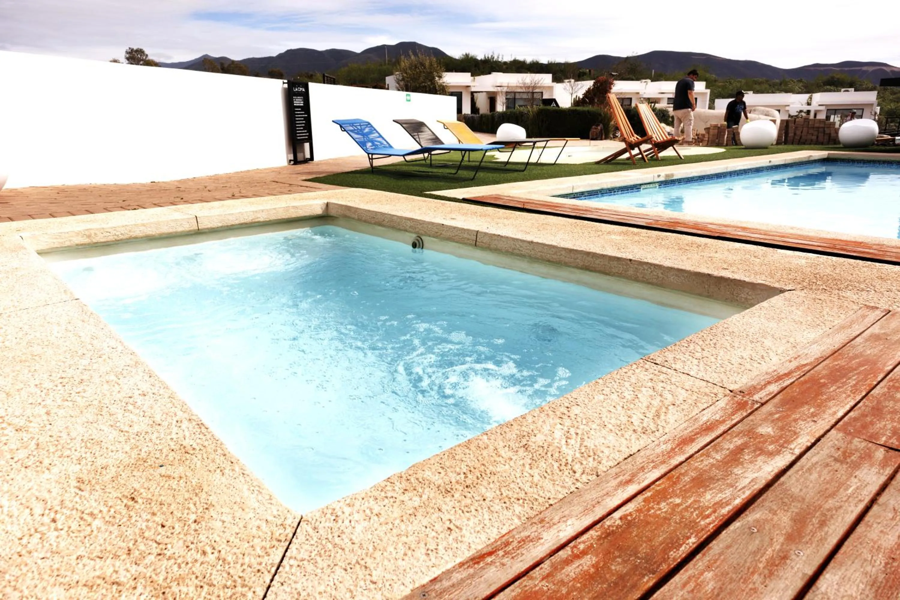 Hot Tub in La Cima del Valle