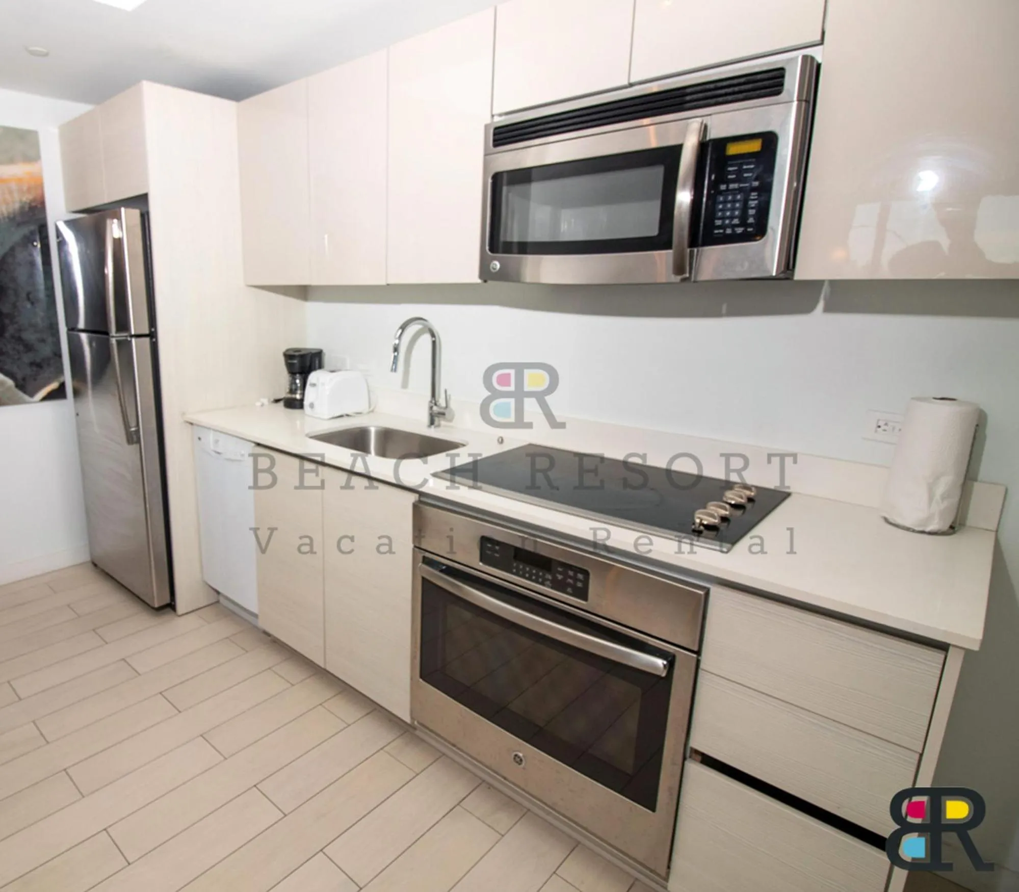Kitchen or kitchenette in Bwalk Resort Rentals