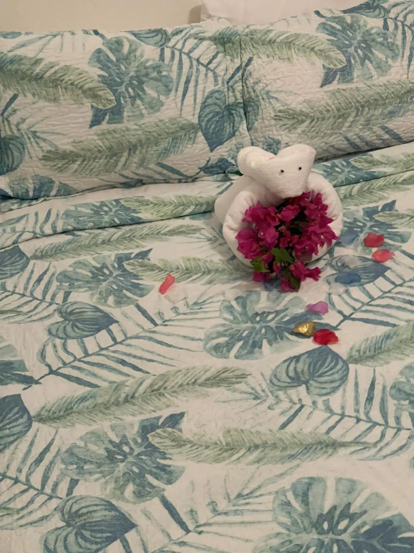 Bed in Caribbean Dream Vacation Property CD1