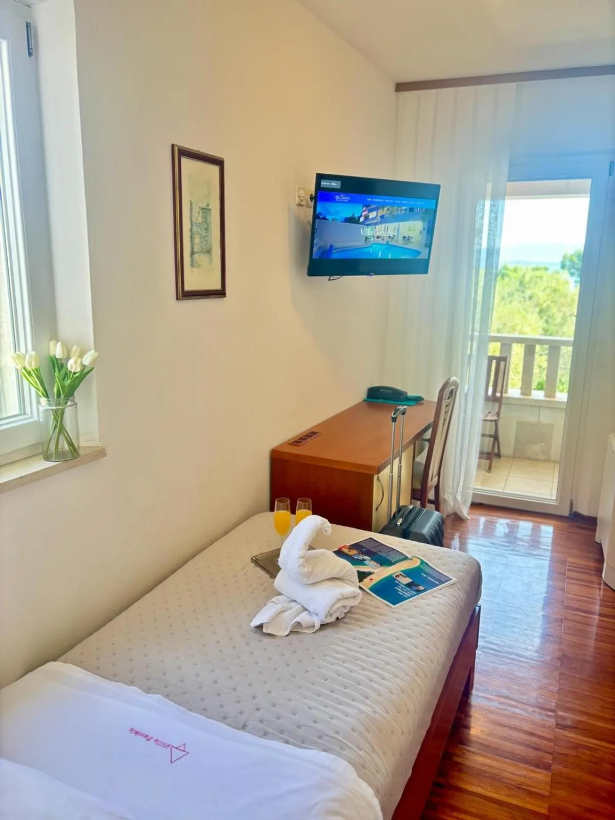 Bed in Villa Daniela