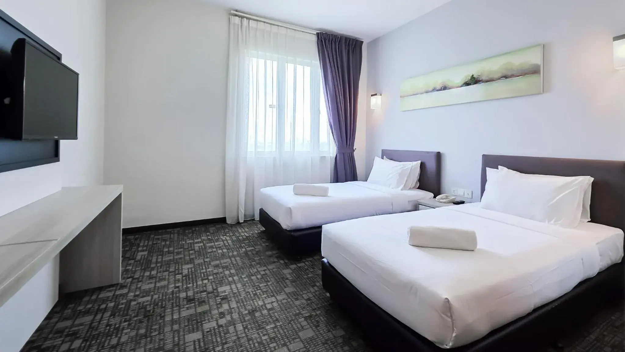 Deluxe Twin Room in Amansari Hotel Nusajaya Deluxe Twin Room in Amansari Hotel Nusajaya