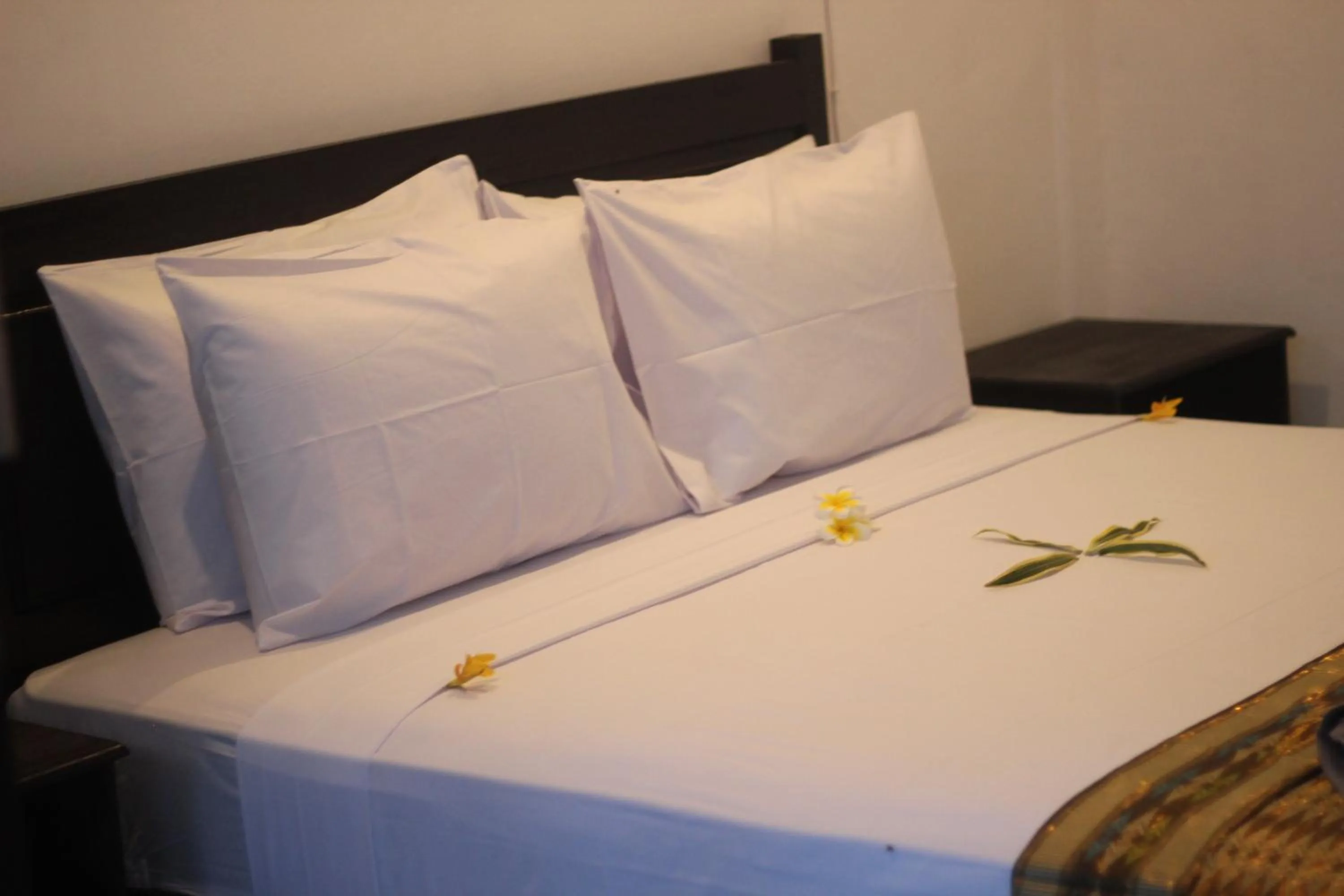 Bed in Akalanka Homestay