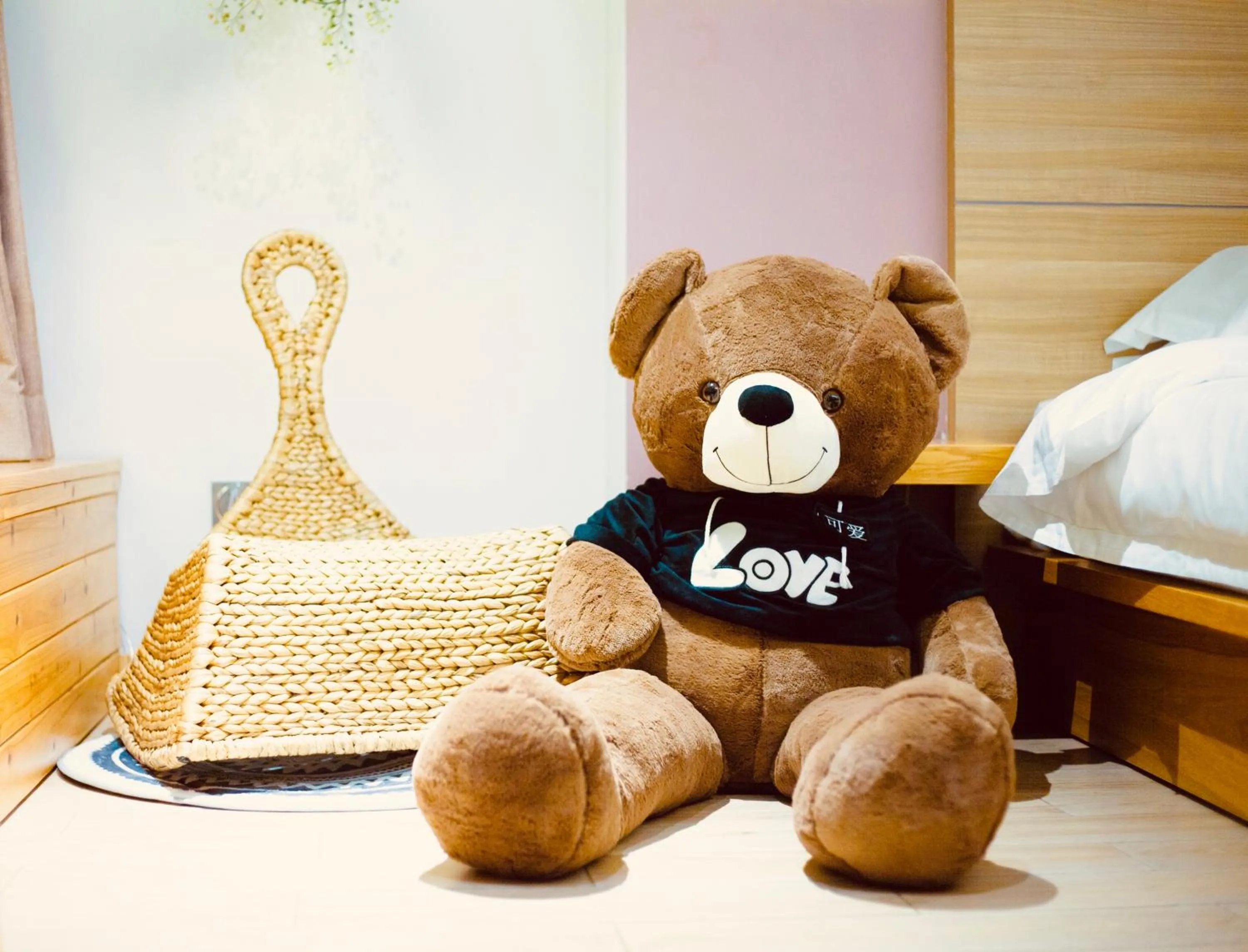 Decorative detail, Bed in Ancient Street No.5 Youth Chic Hotel