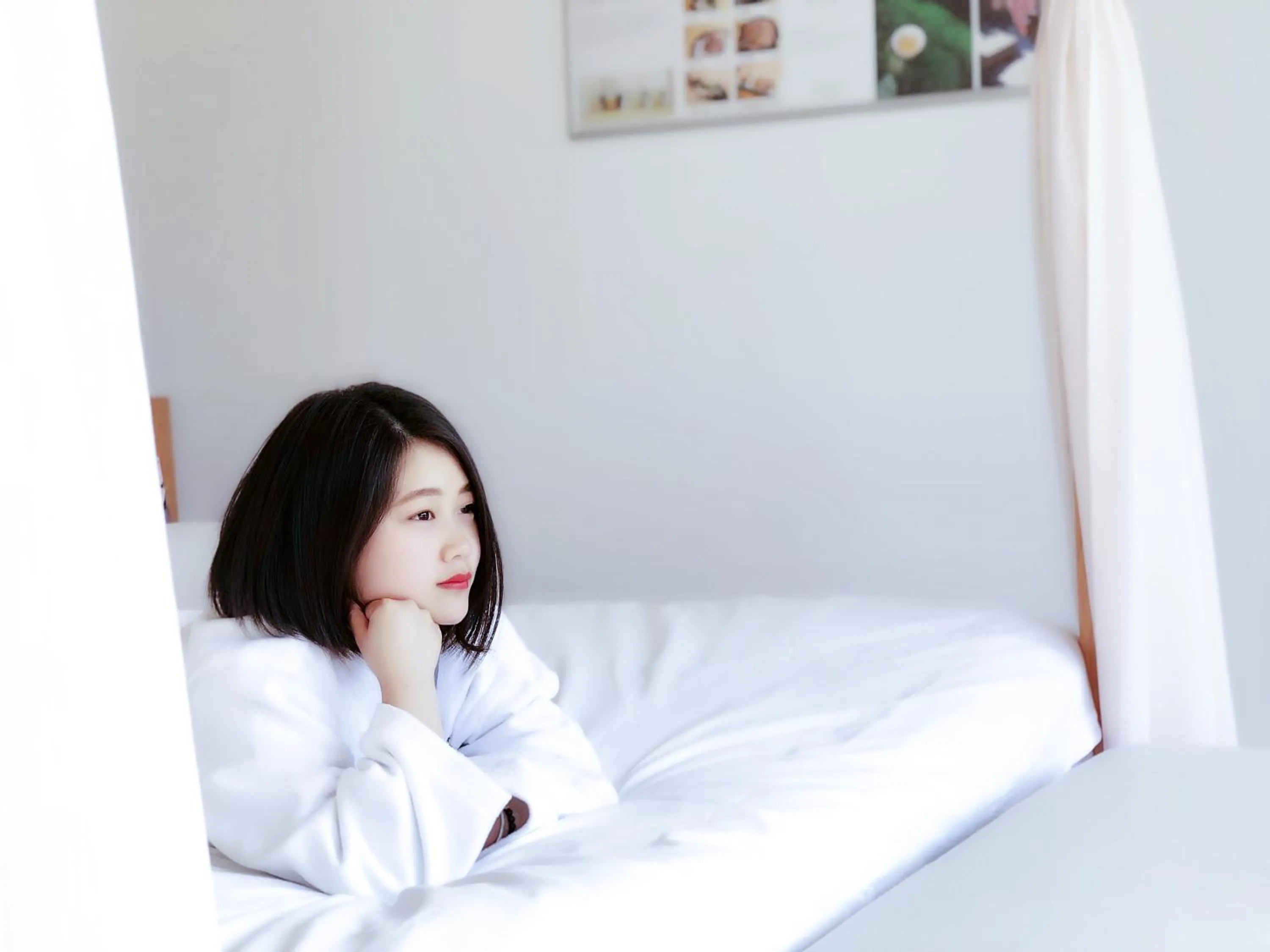 People, Bed in Ancient Street No.5 Youth Chic Hotel