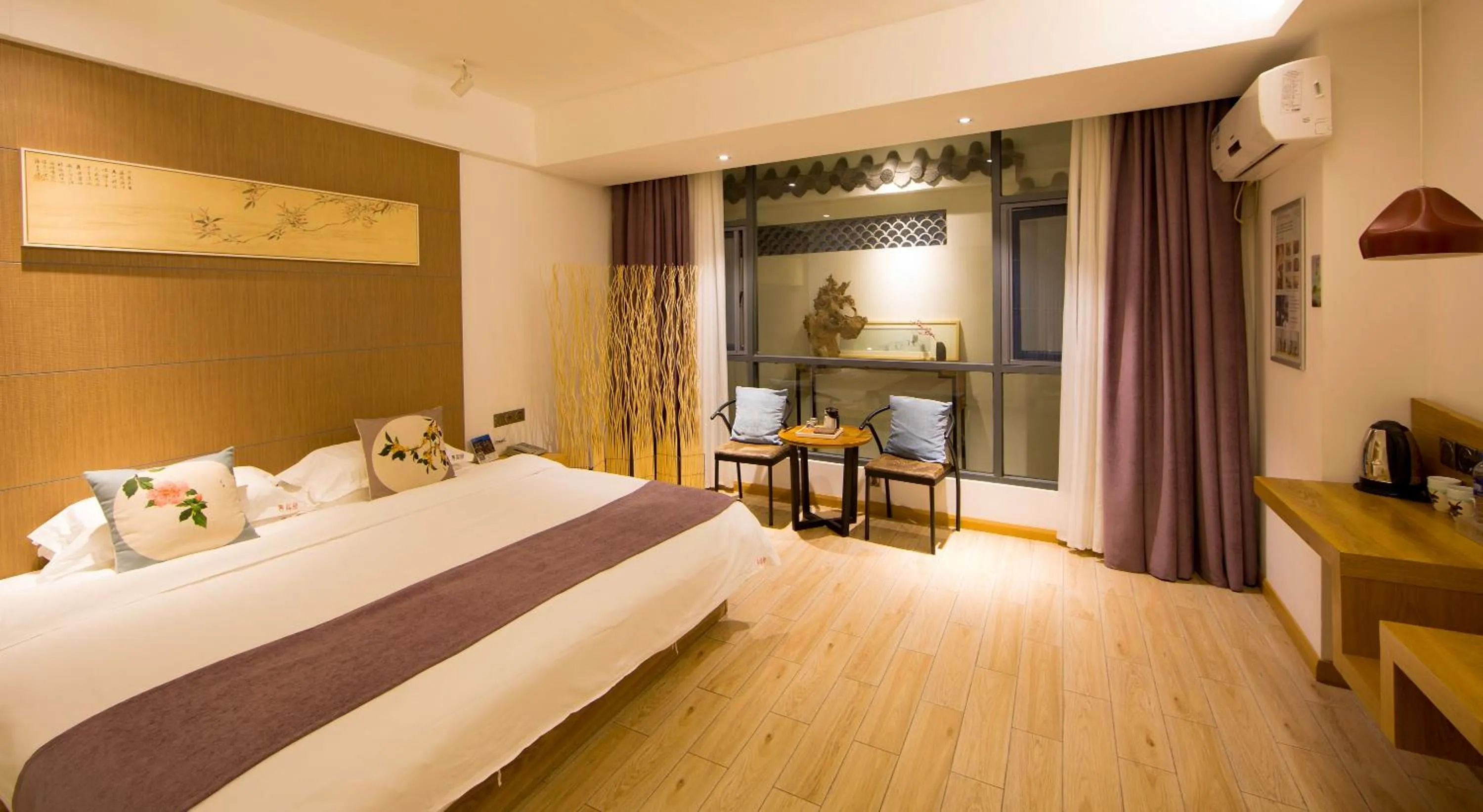 Bedroom, Bed in Ancient Street No.5 Youth Chic Hotel