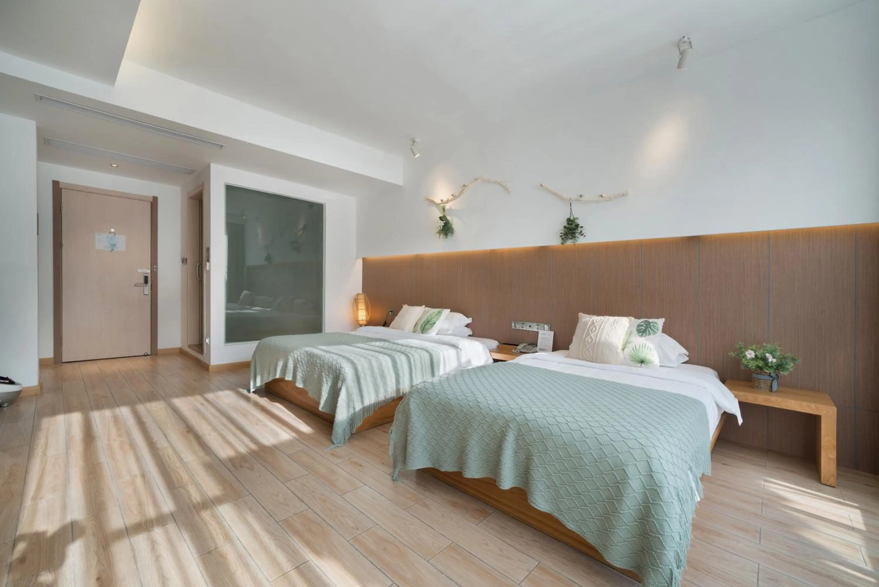 Photo of the whole room, Bed in Ancient Street No.5 Youth Chic Hotel