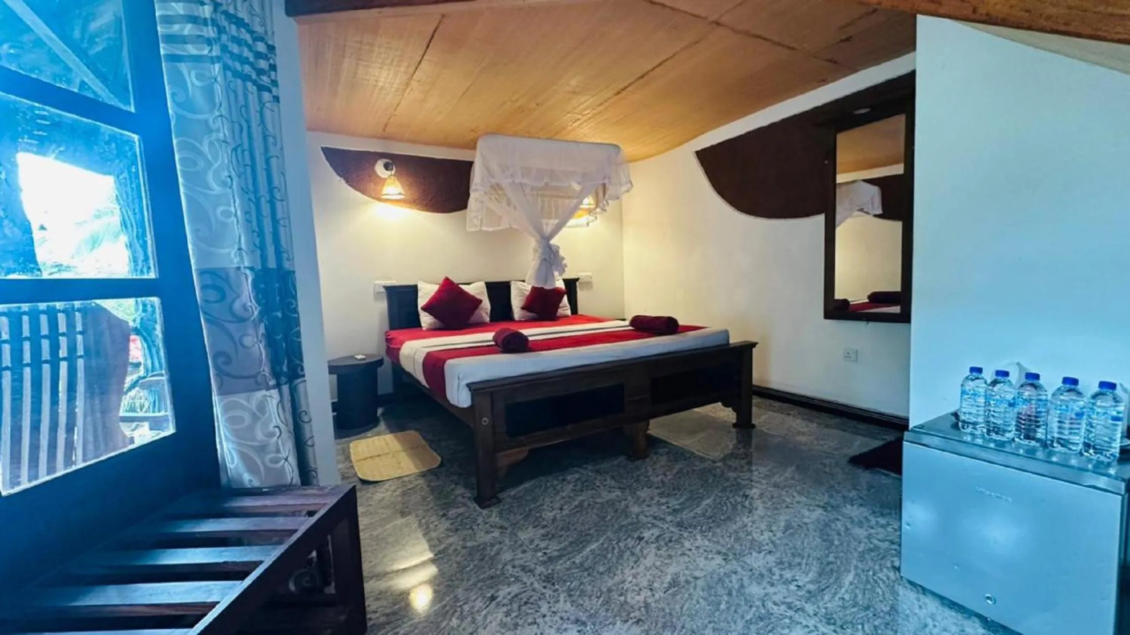Bedroom, Bed in Sigiri Heritage Villa