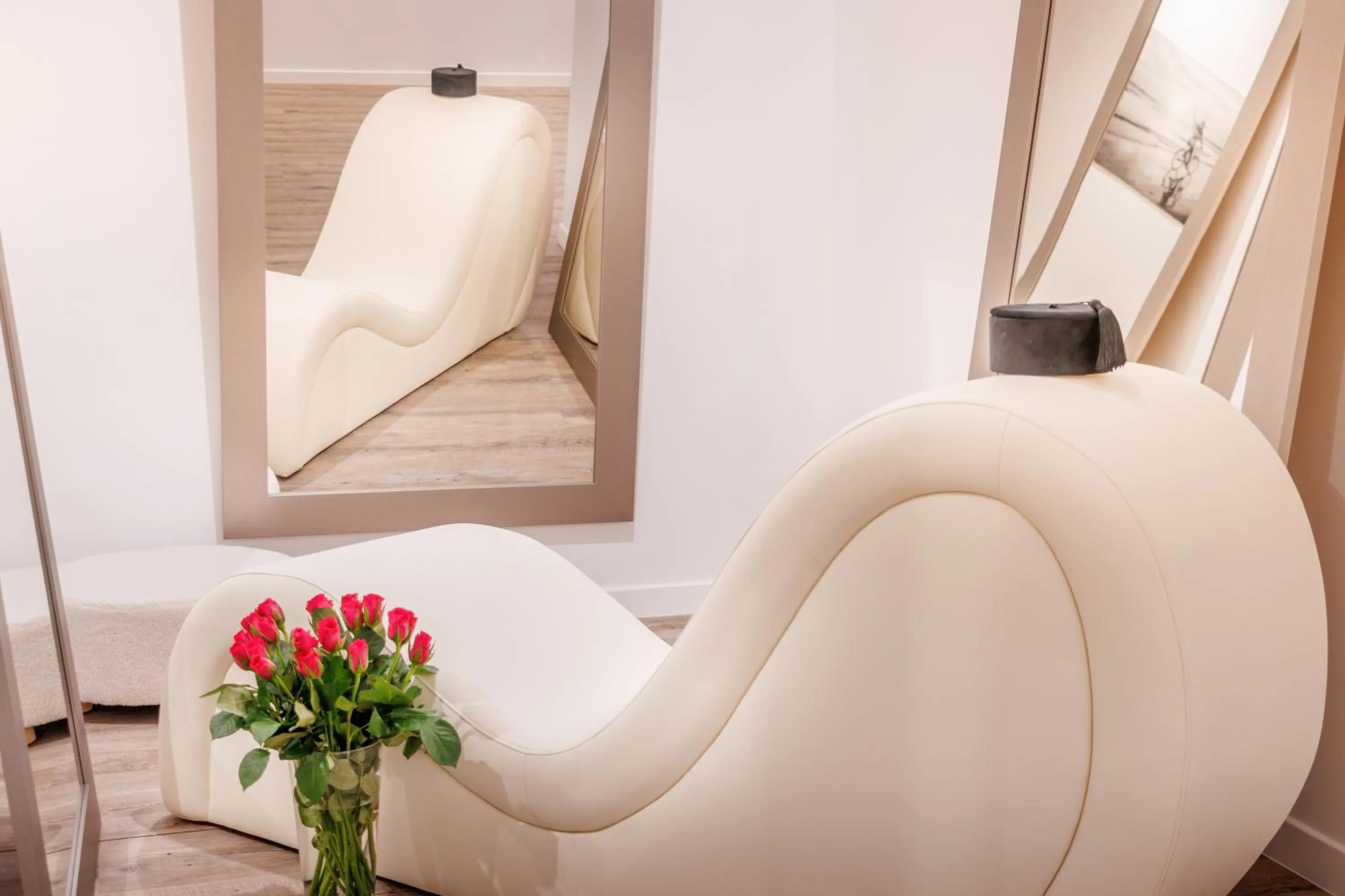 Living room in Belfry & Spa by Ligne St Barth