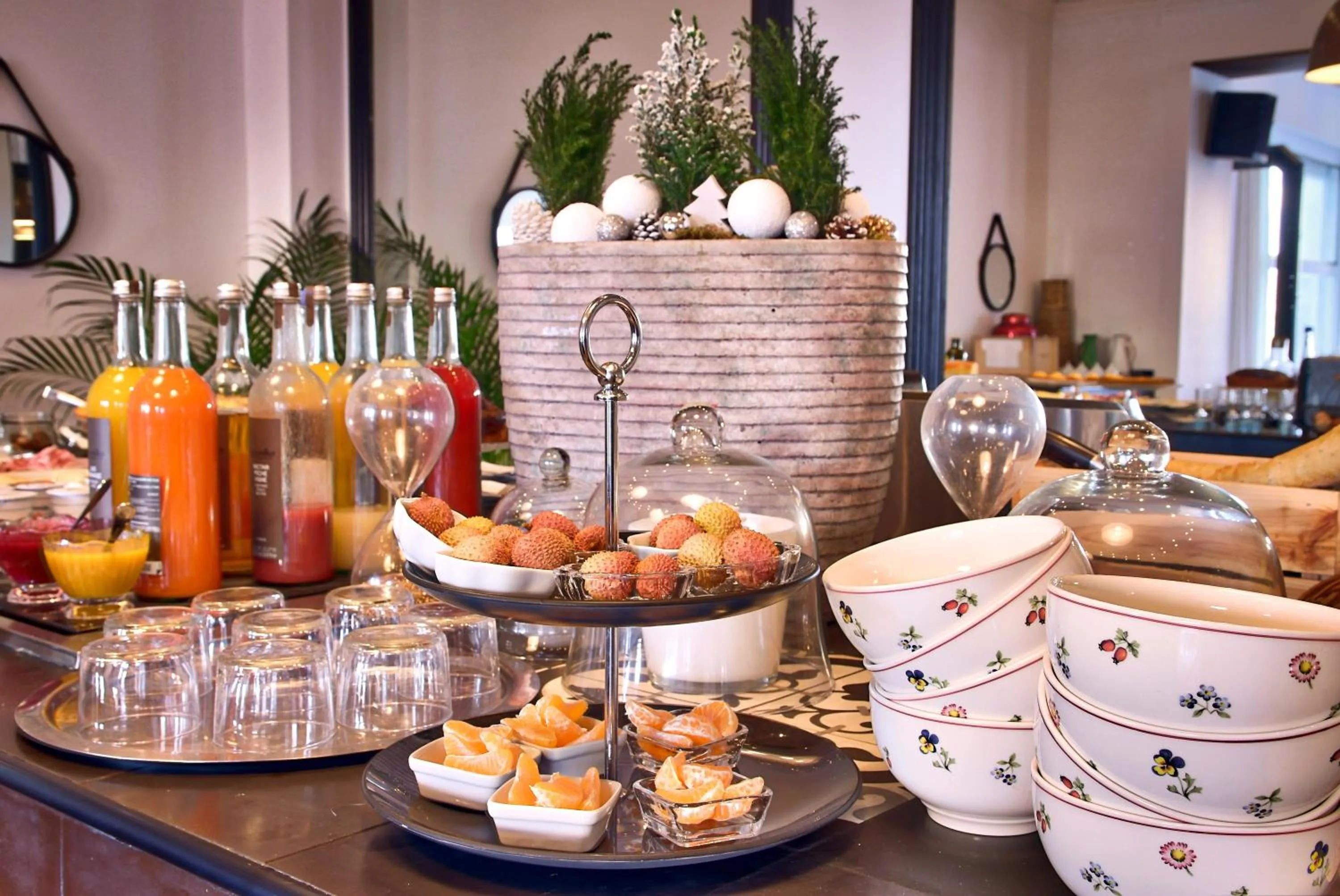 Buffet breakfast in Belfry & Spa by Ligne St Barth