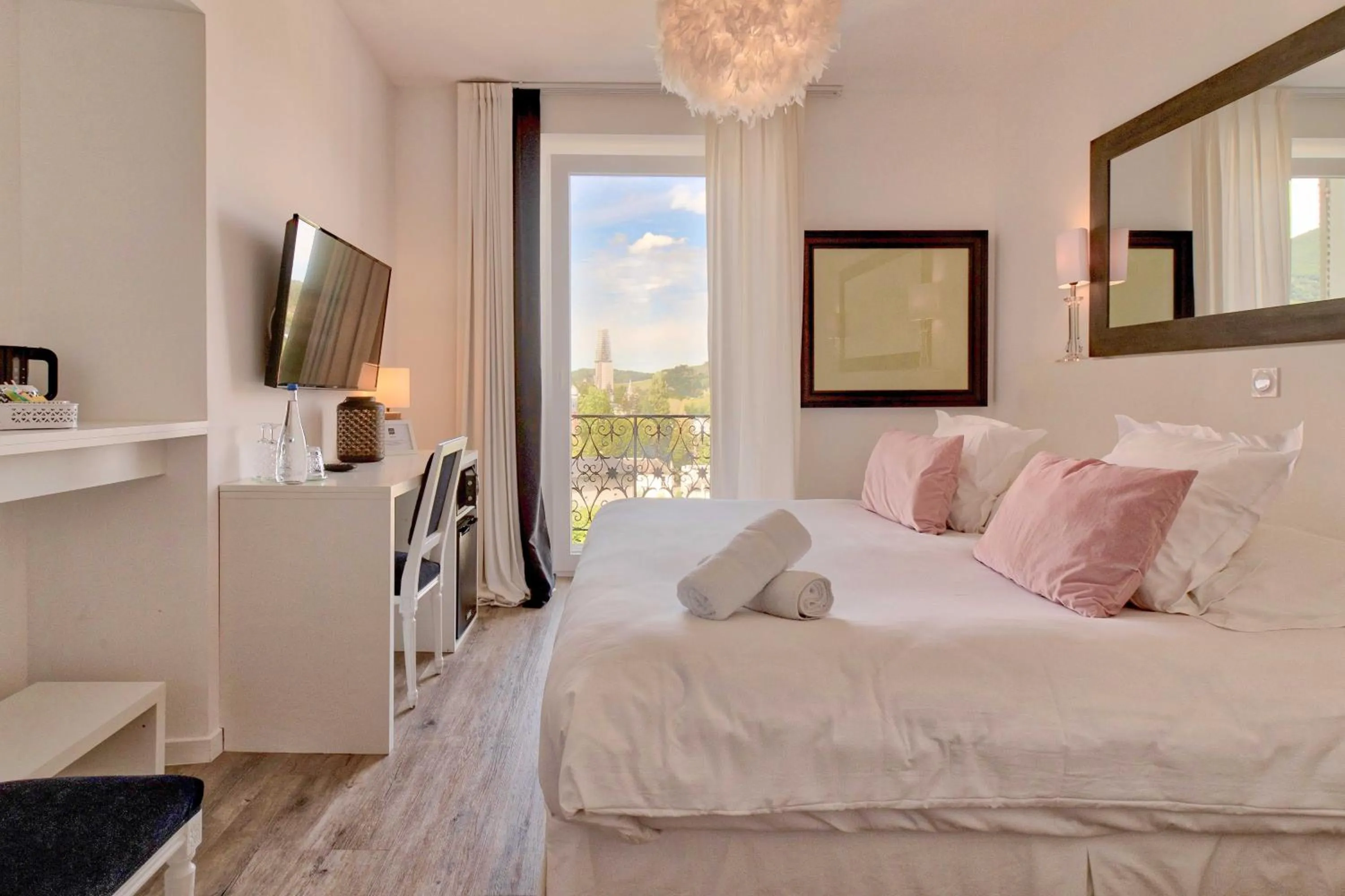 Bedroom, Bed in Belfry & Spa by Ligne St Barth
