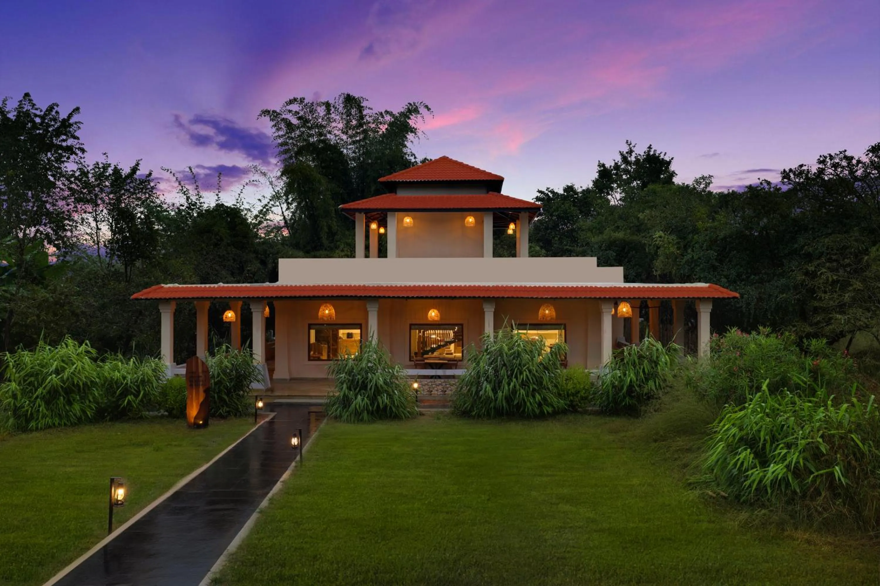 Property building in Lemon Tree Wildlife Resort, Kanha