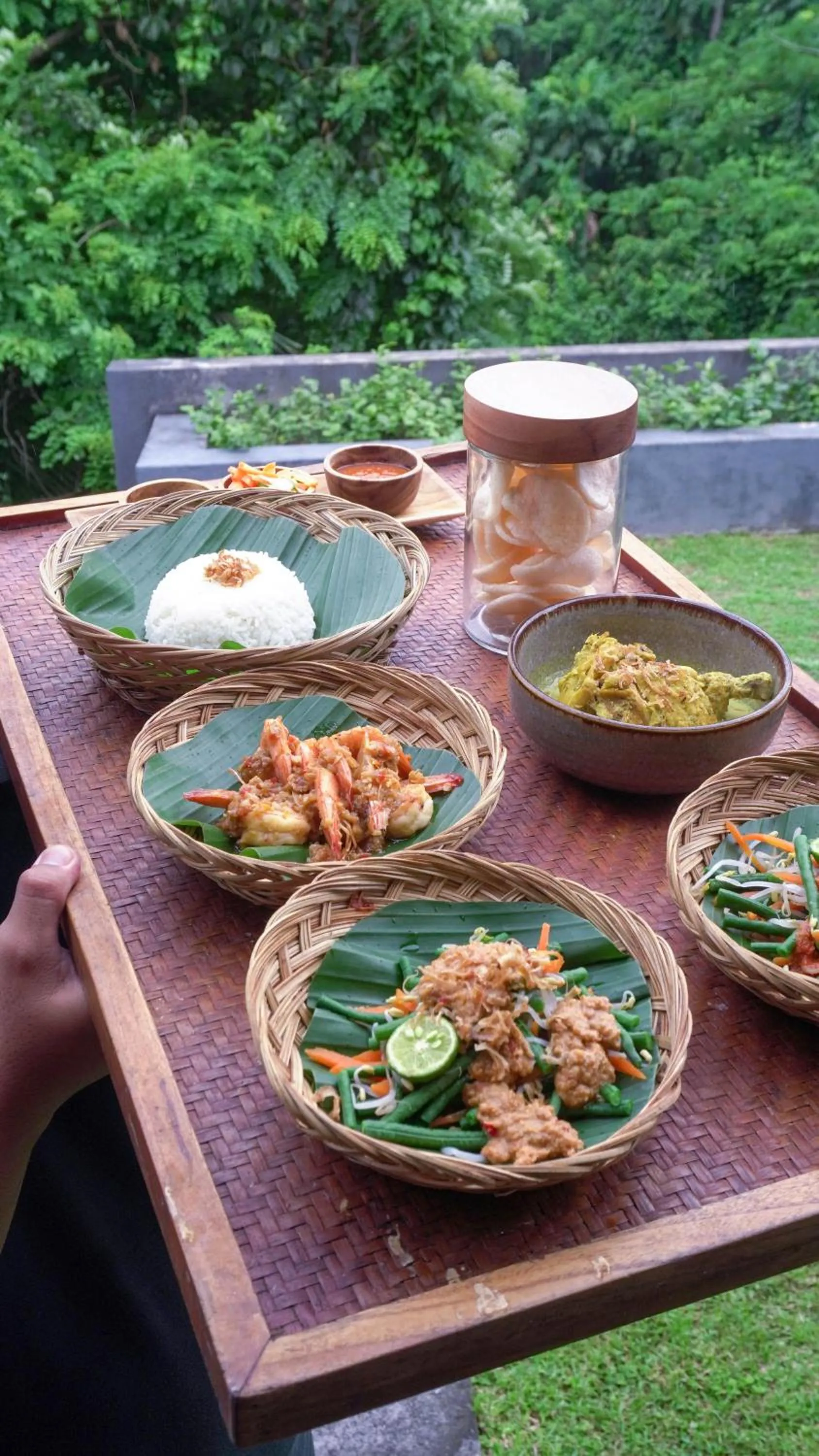 Food and drinks in Origin Ubud