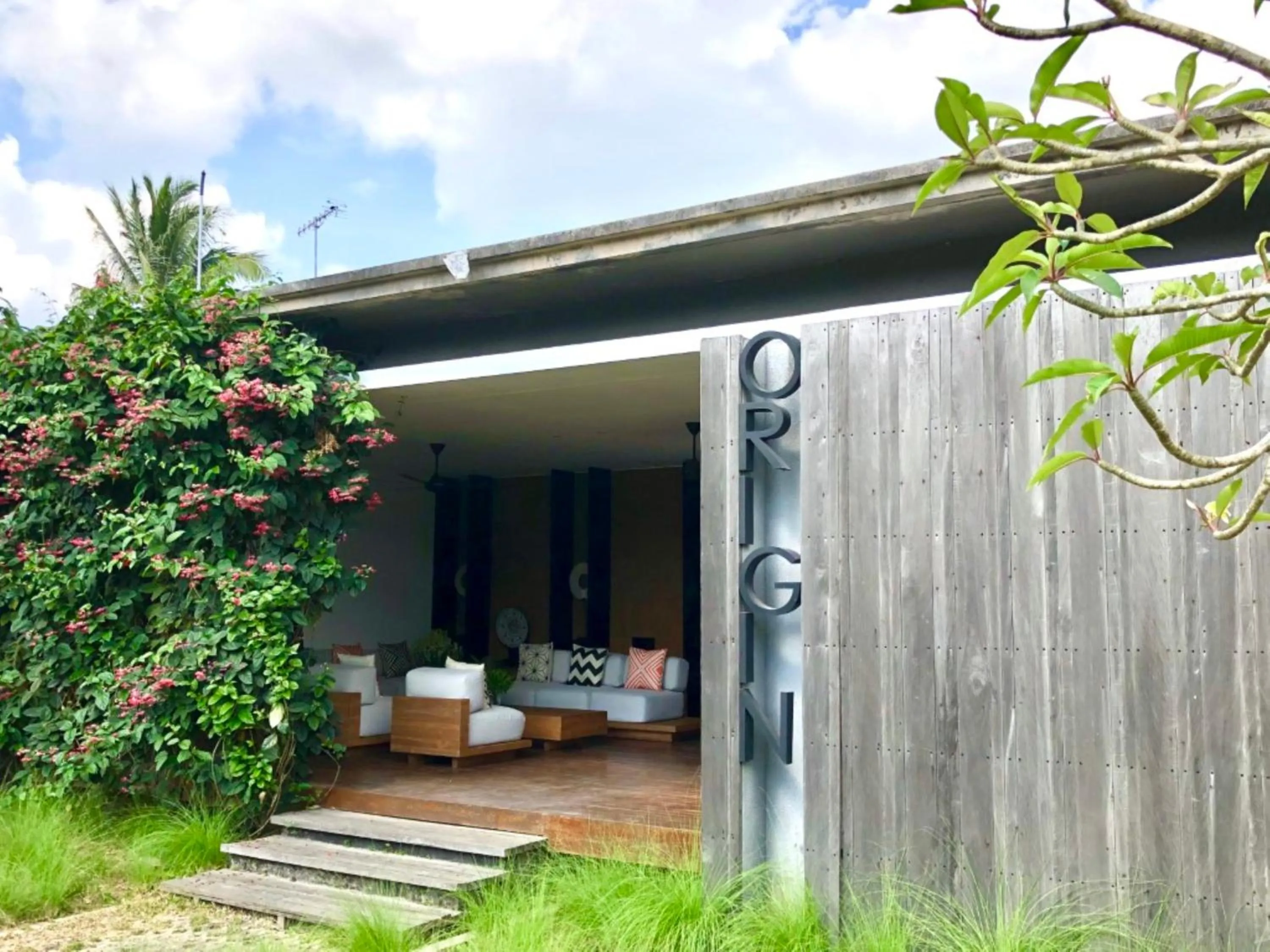 Facade/entrance in Origin Ubud