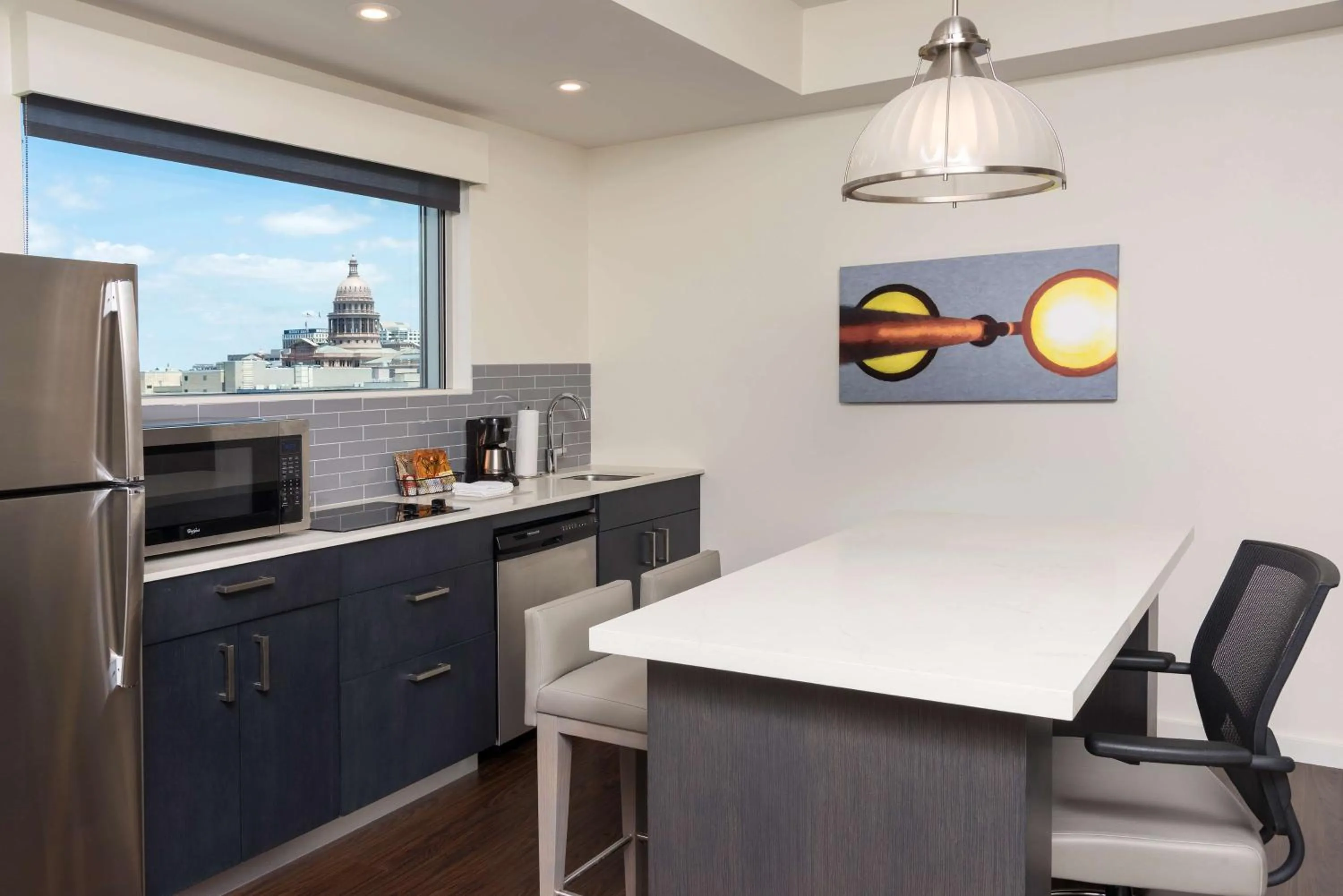 Photo of the whole room in Hyatt House Austin/Downtown