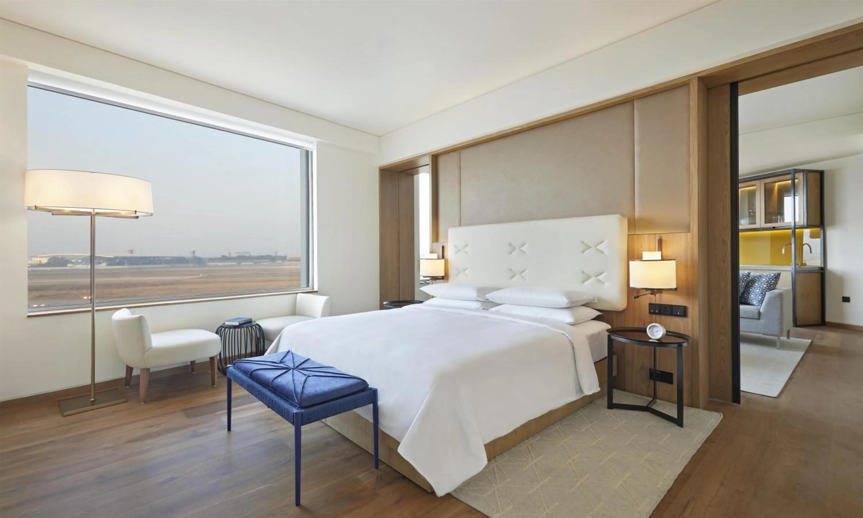 Photo of the whole room, Bed in Andaz Delhi, by Hyatt