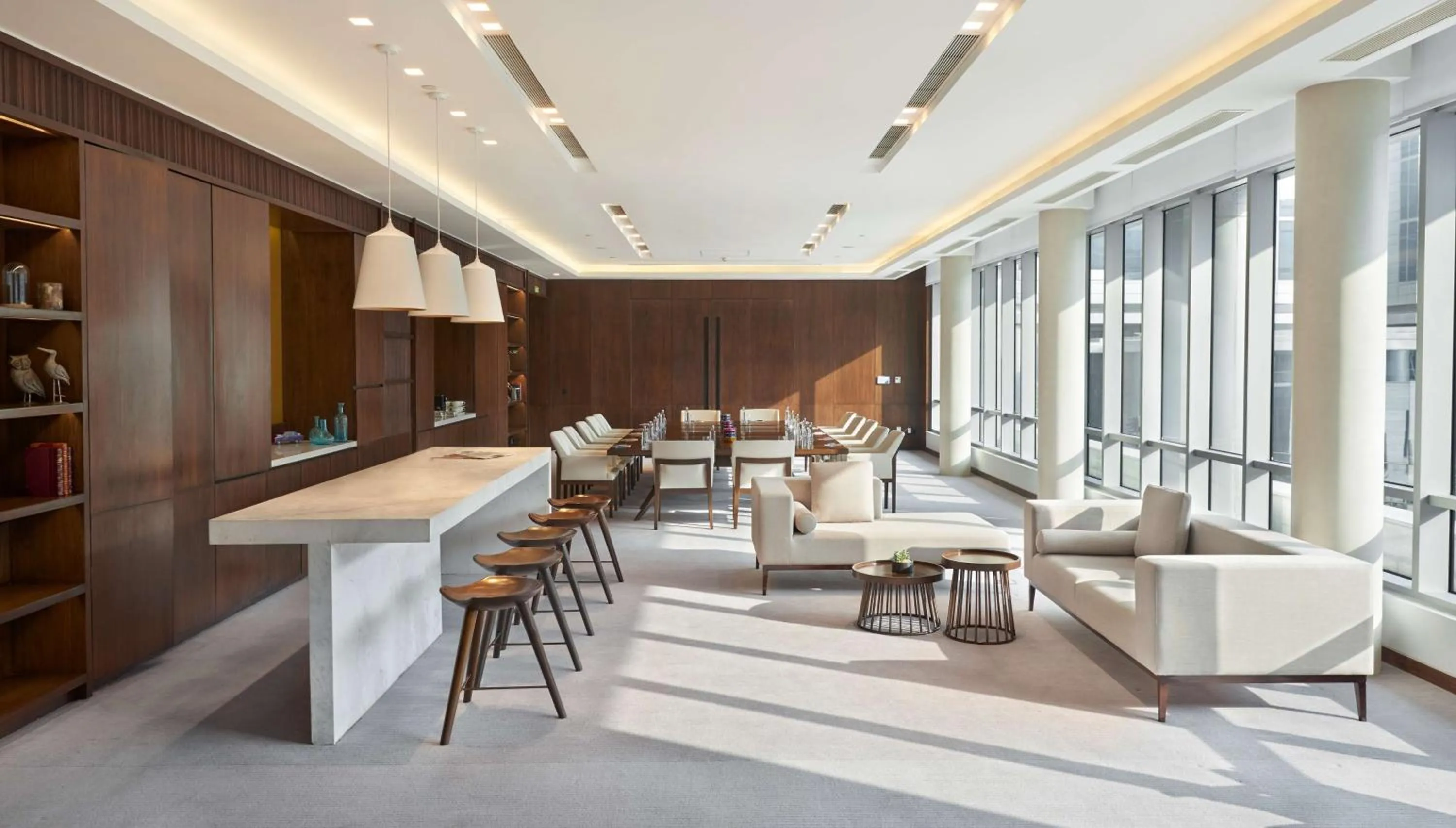 On site in Andaz Delhi, by Hyatt