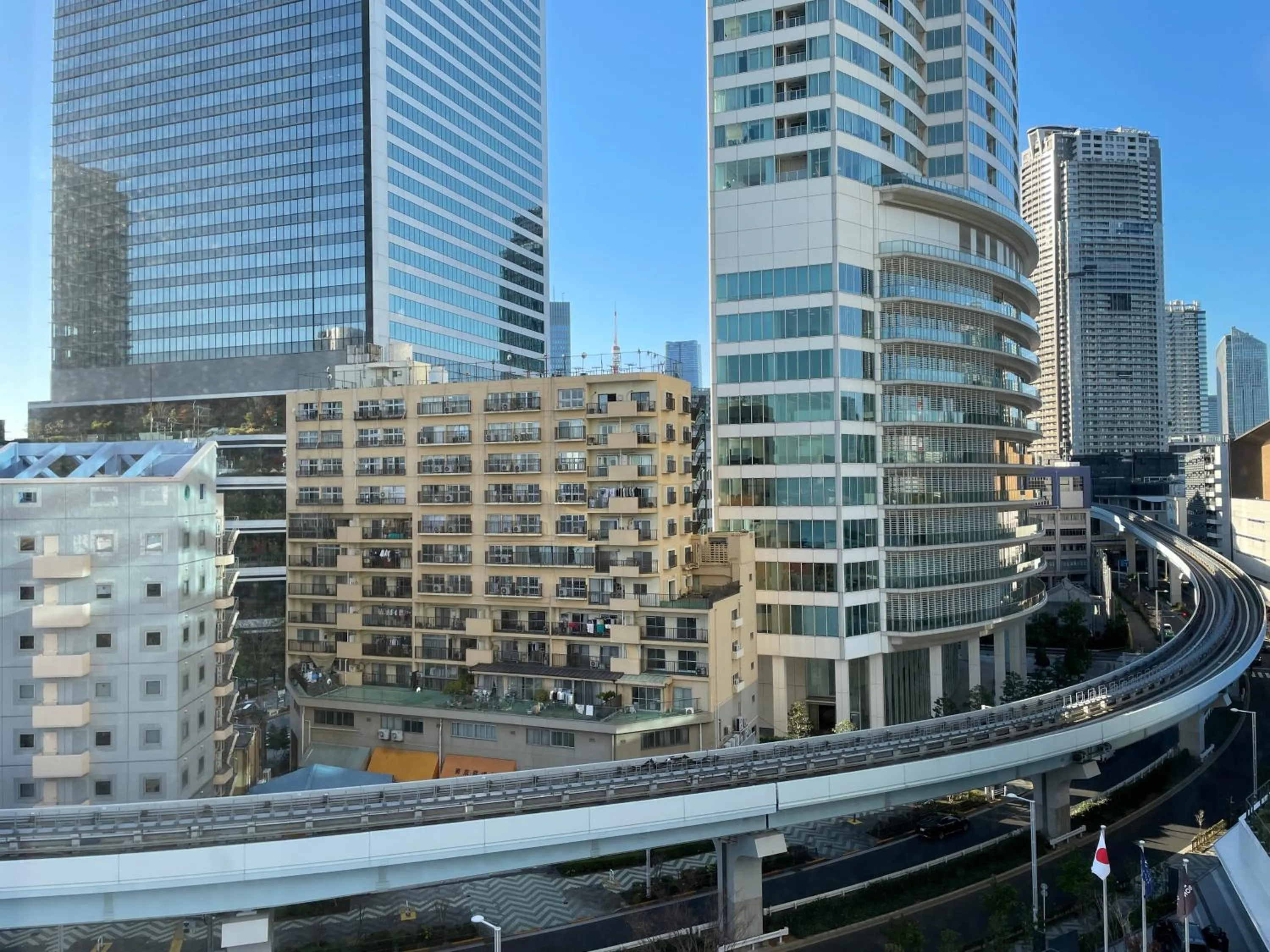 View (from property/room) in Bayside Hotel Azur Takeshiba