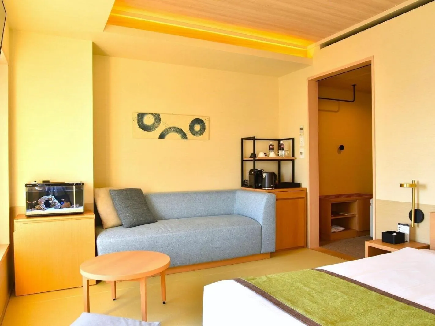 Bed in Bayside Hotel Azur Takeshiba