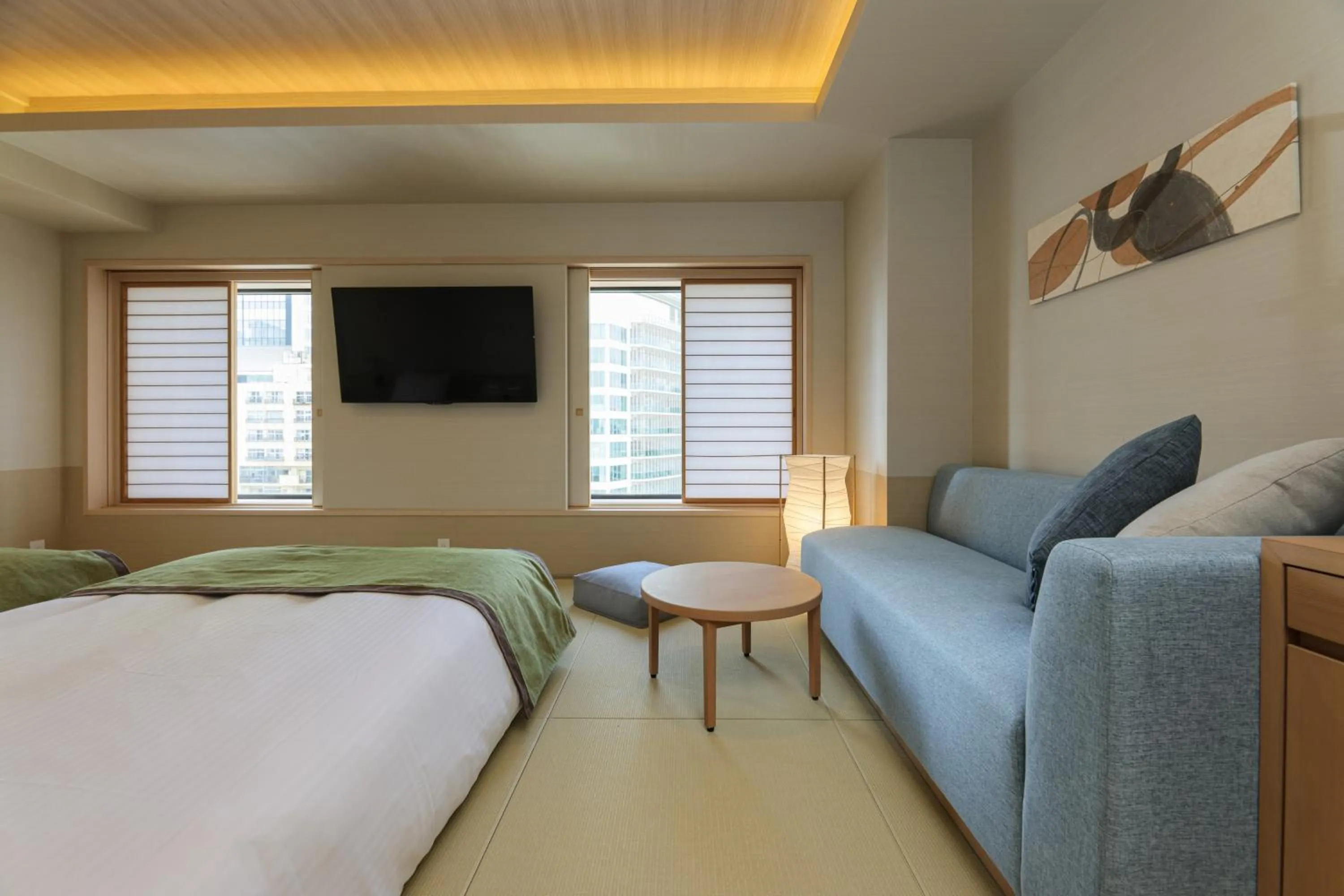 Photo of the whole room, Bed in Bayside Hotel Azur Takeshiba