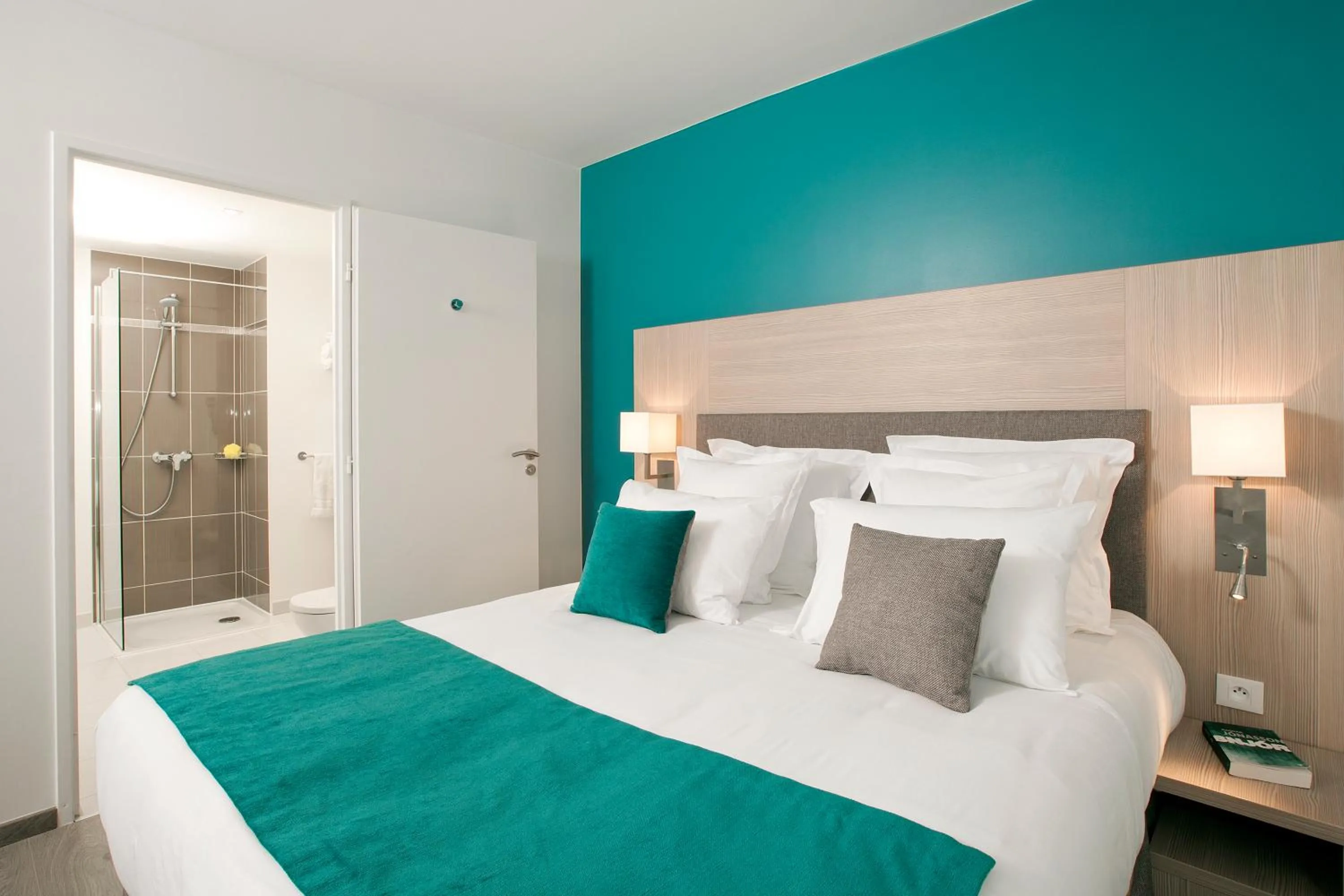 Bedroom, Bed in Residhome Asnieres Park