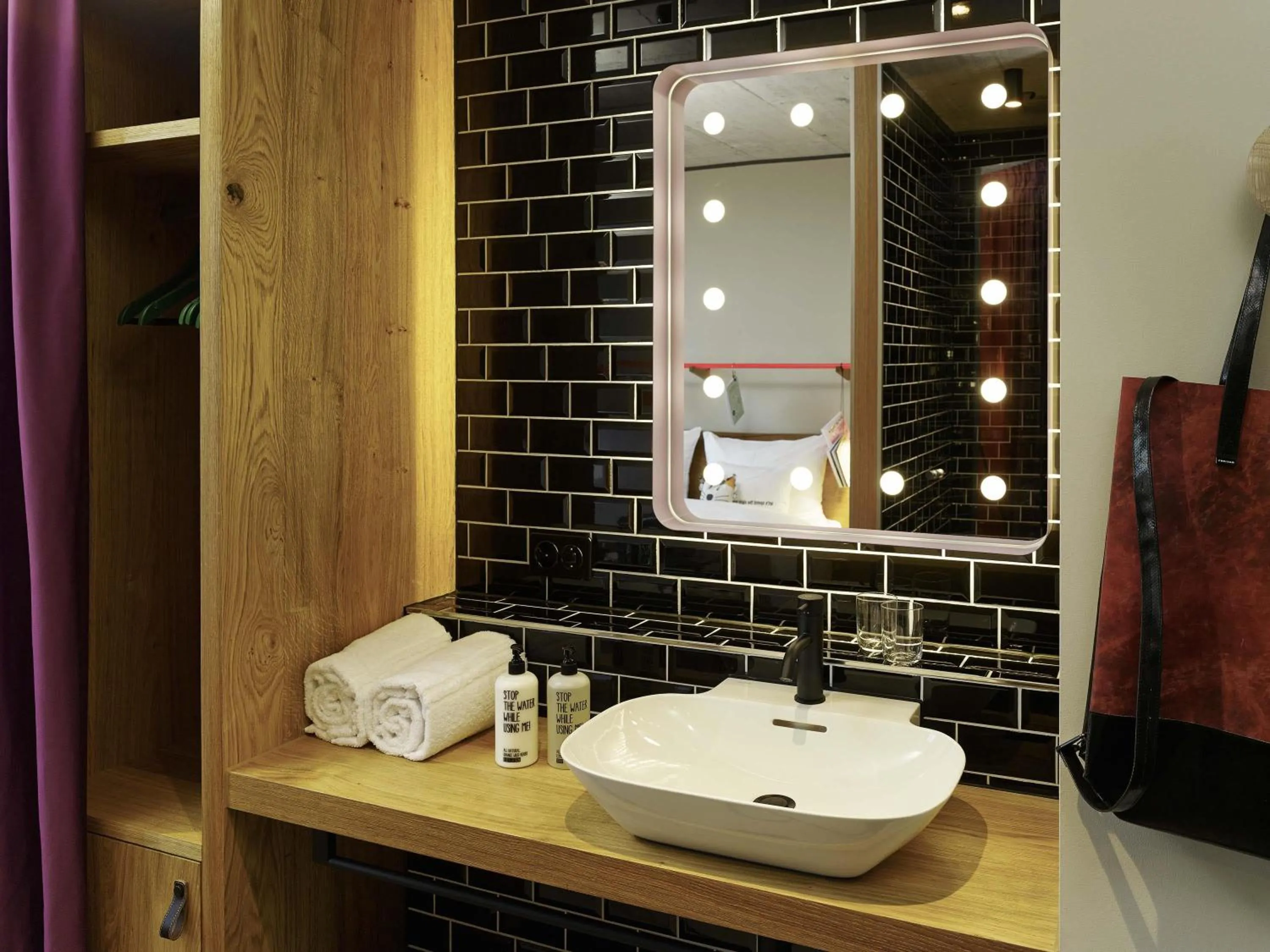 Bedroom in 25hours Hotel Langstrasse