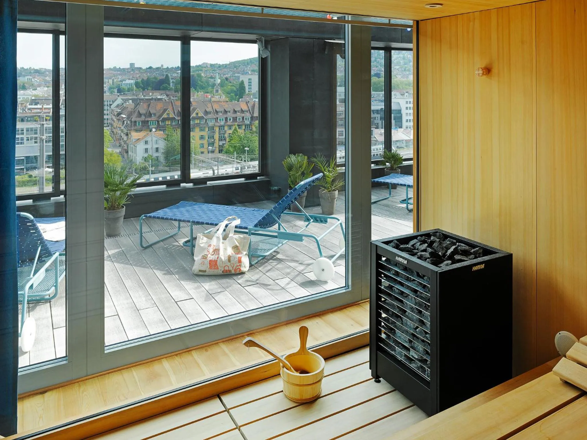 Property building in 25hours Hotel Langstrasse