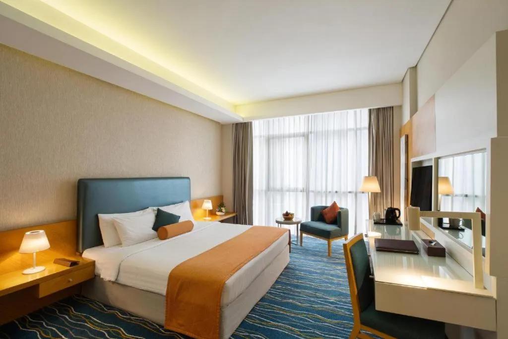 Bed in Royal Continental Hotel - Dubai Airport