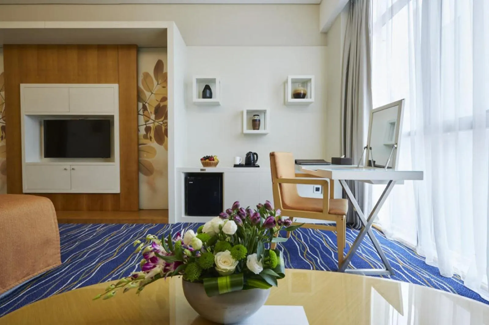 Seating area in Royal Continental Hotel