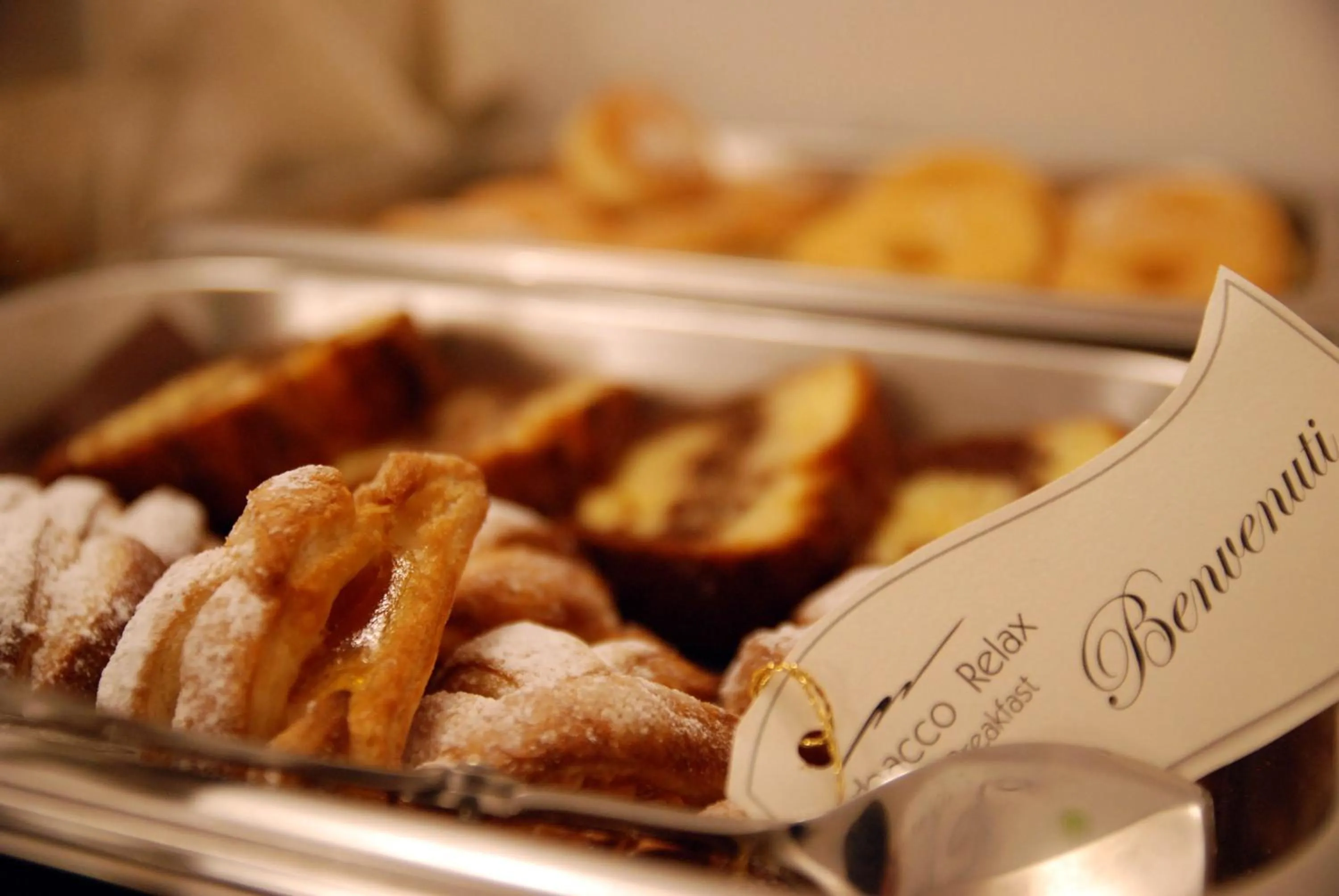 Food close-up in B&B Perbacco Relax