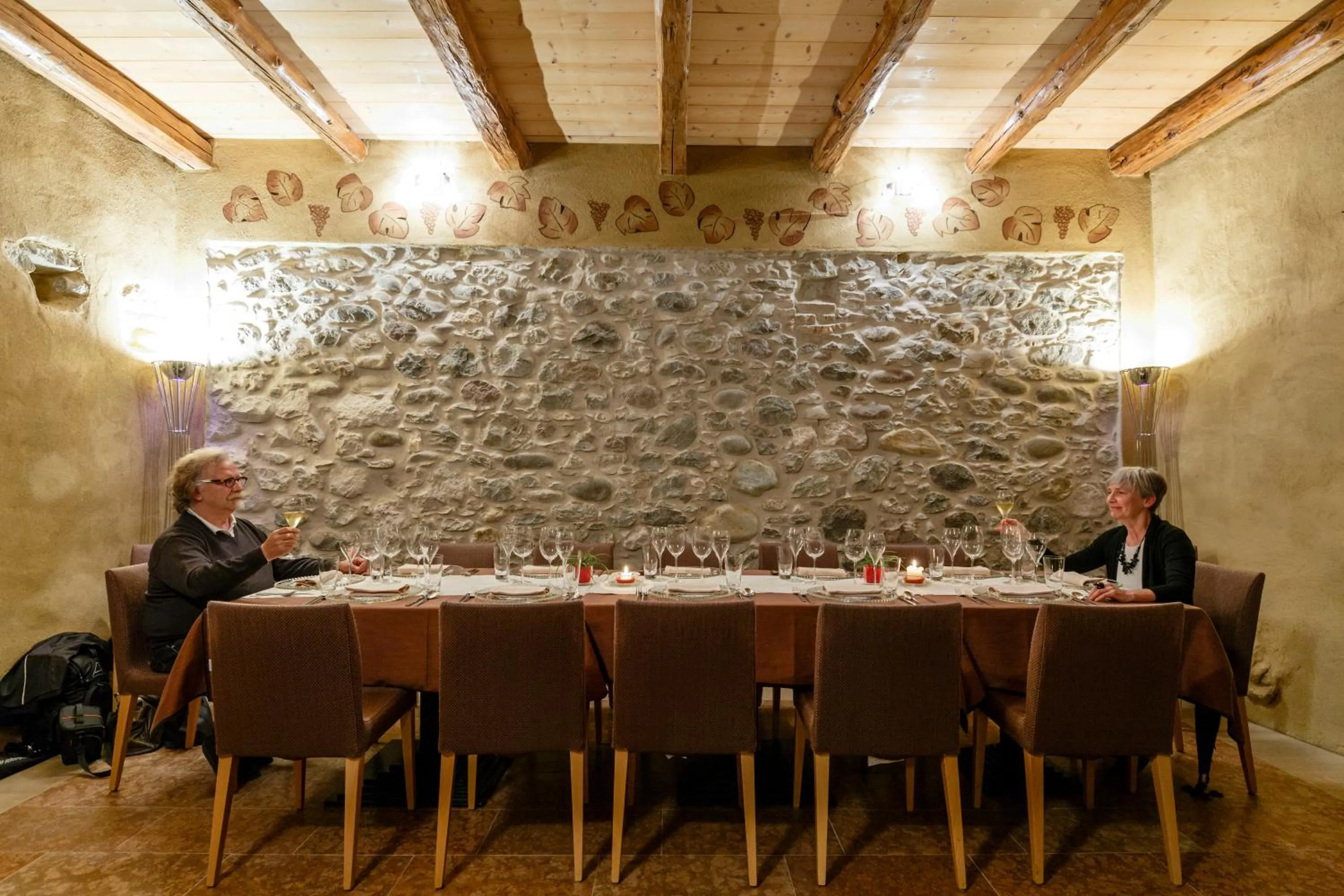 Restaurant/places to eat in B&B Perbacco Relax