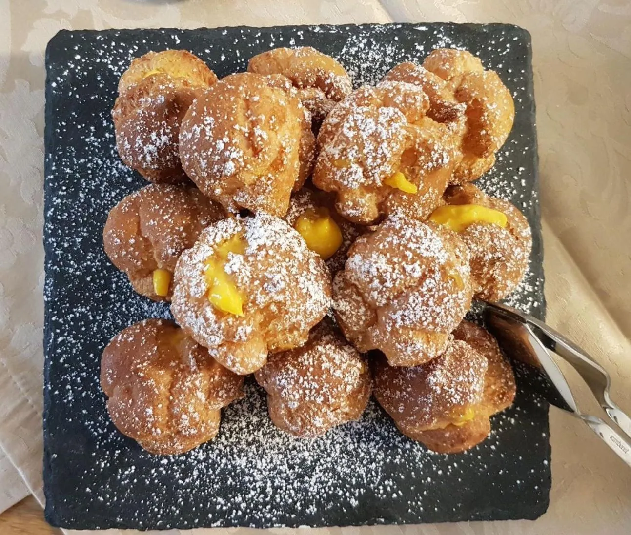 Food close-up in B&B Perbacco Relax