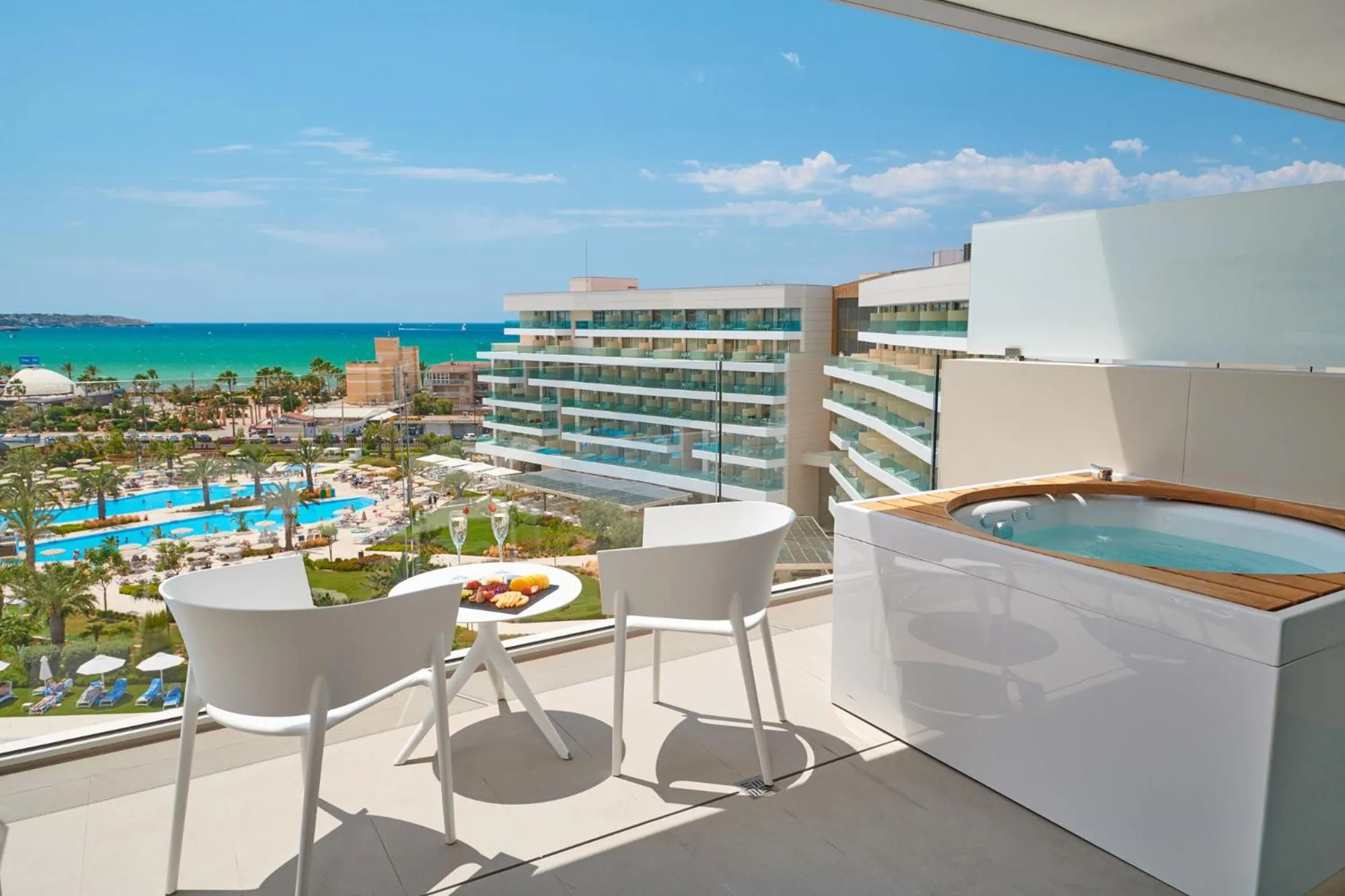 Balcony/Terrace in Hipotels Playa de Palma Palace&Spa