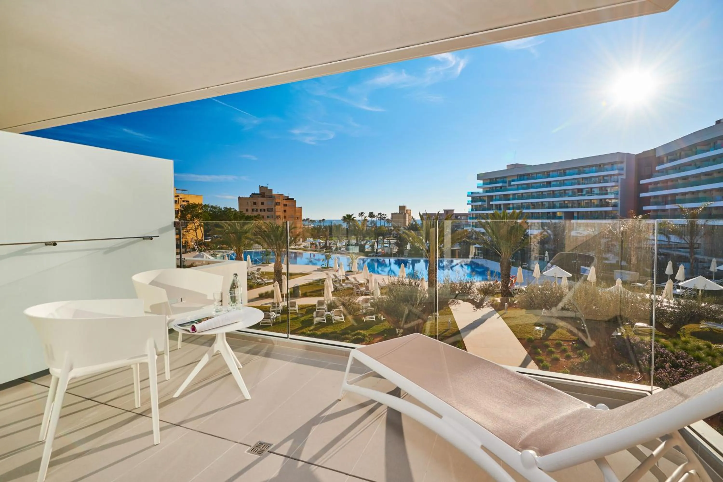 Balcony/Terrace in Hipotels Playa de Palma Palace&Spa