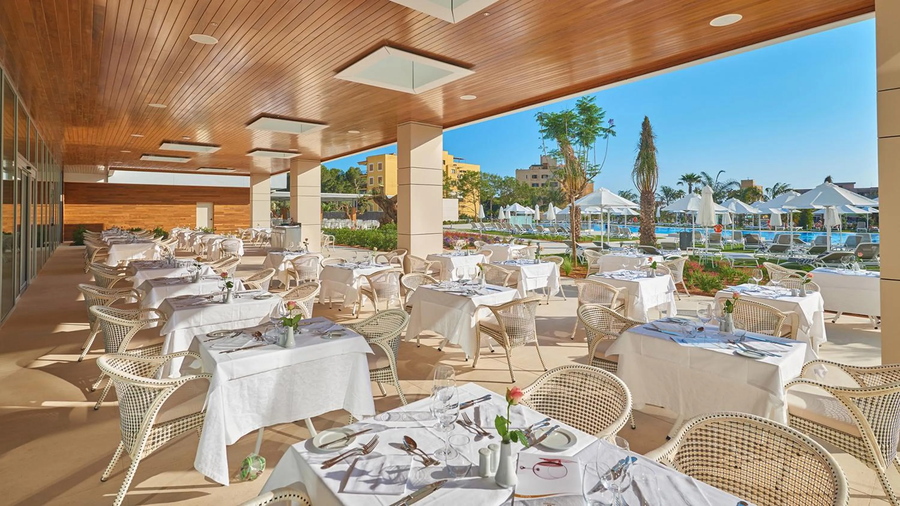 Restaurant/places to eat in Hipotels Playa de Palma Palace&Spa