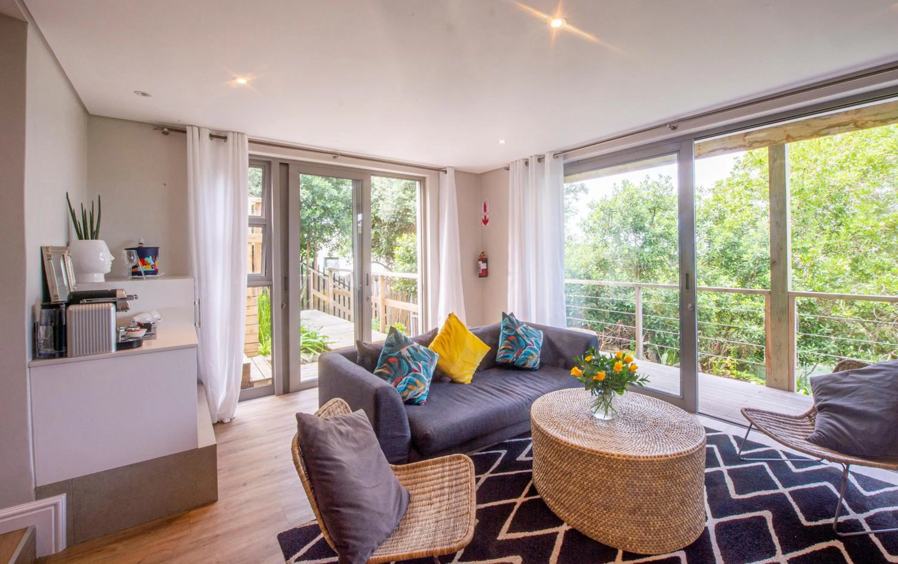 Living room in The Bungalow