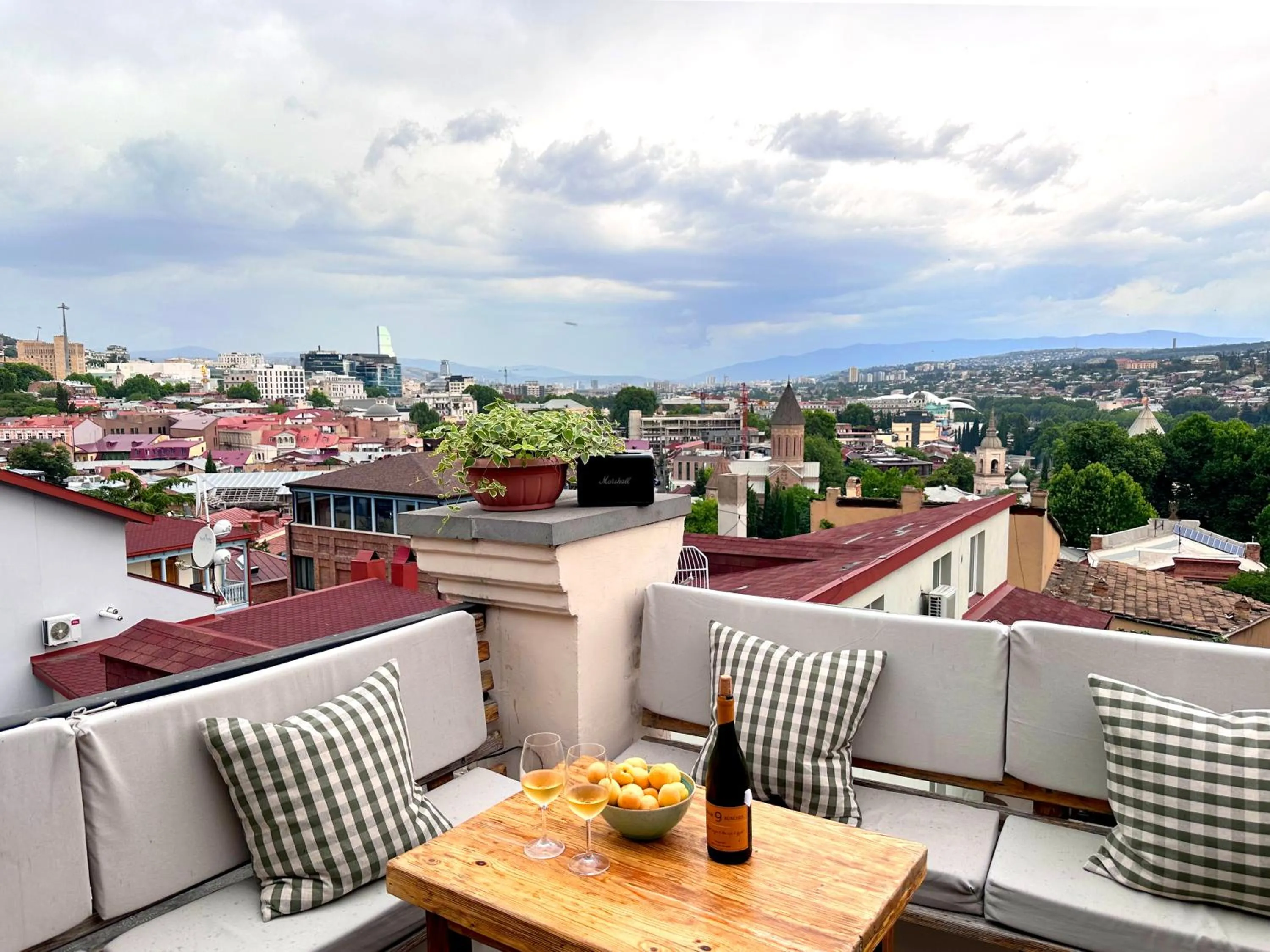 Balcony/Terrace in Betlemi Old Town Hotel