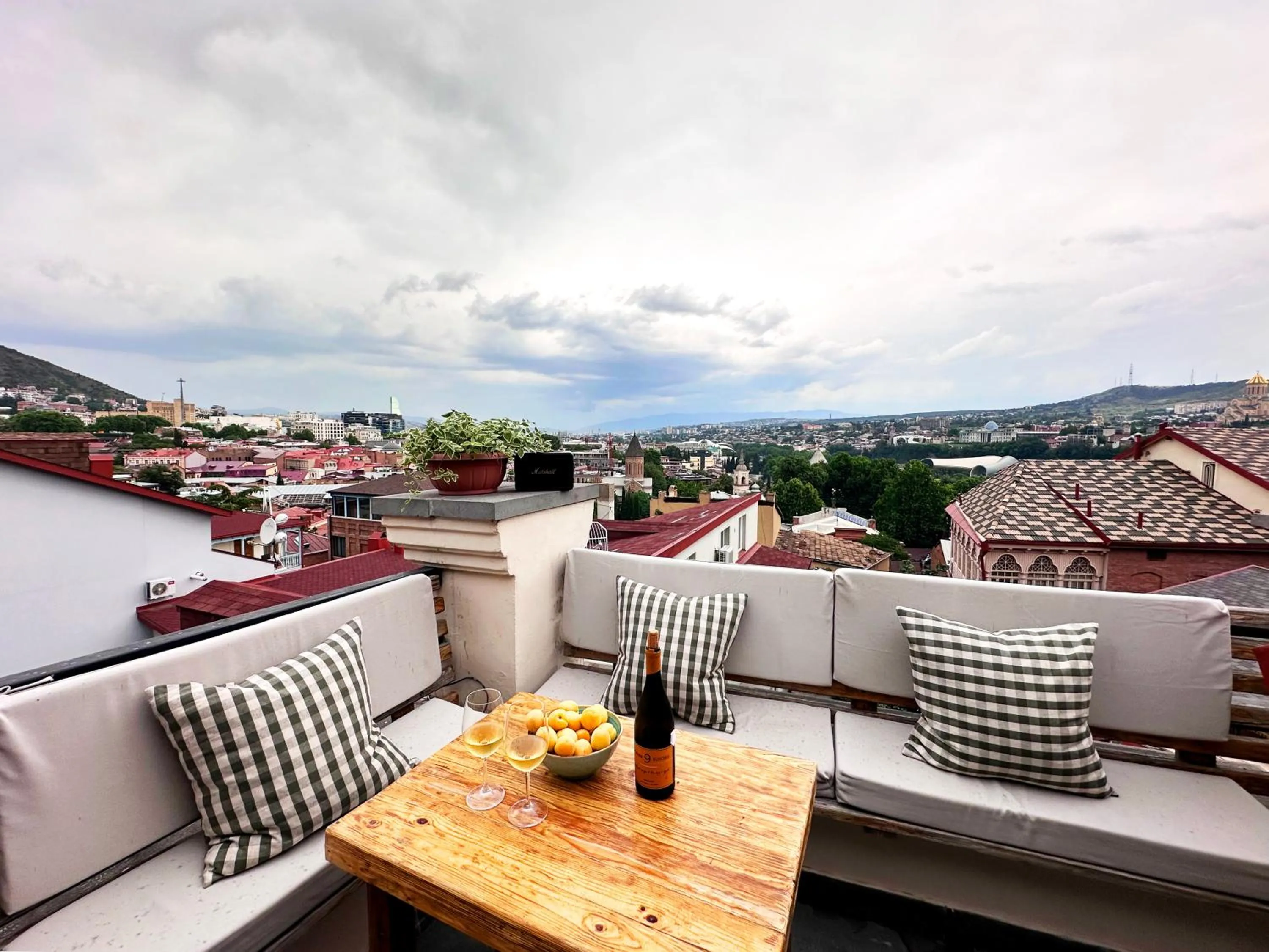 Balcony/Terrace in Betlemi Old Town Hotel
