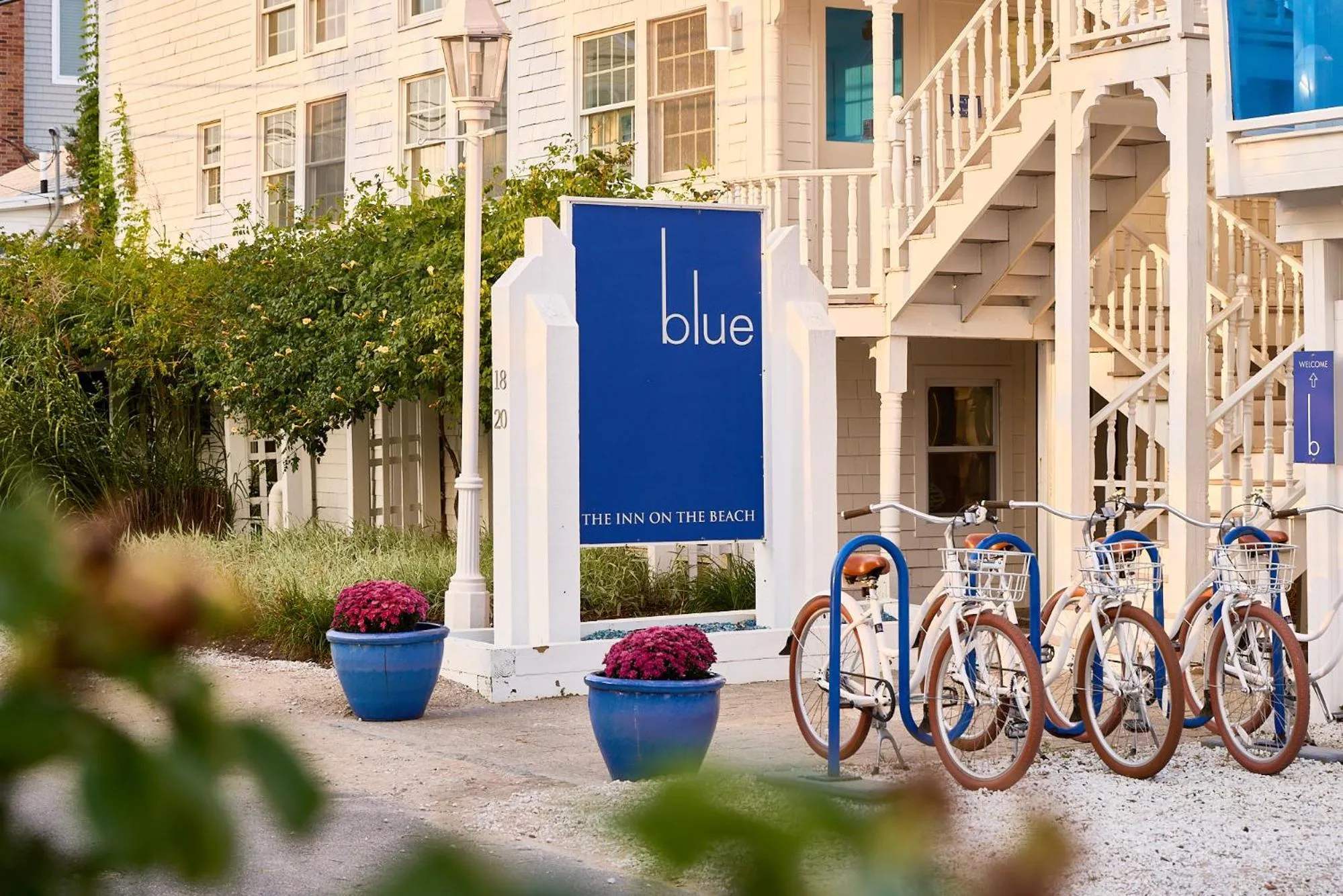 Property building in Blue - Inn on the Beach