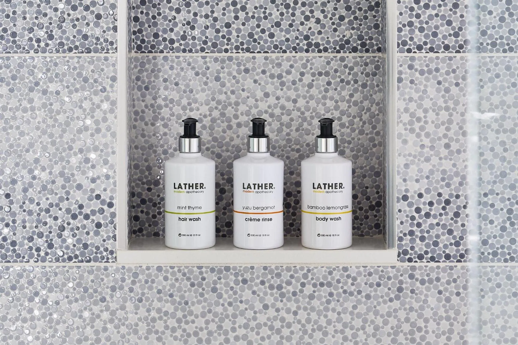 Bathroom in Blue - Inn on the Beach