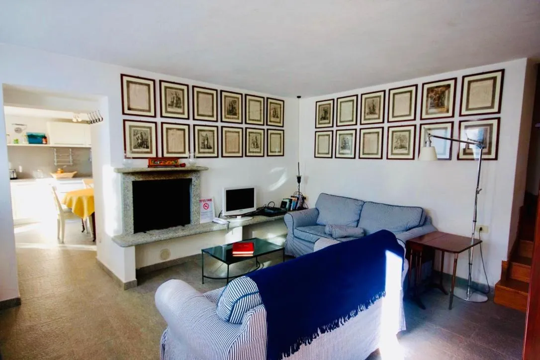 Living room in Agriturismo Castello di Vezio