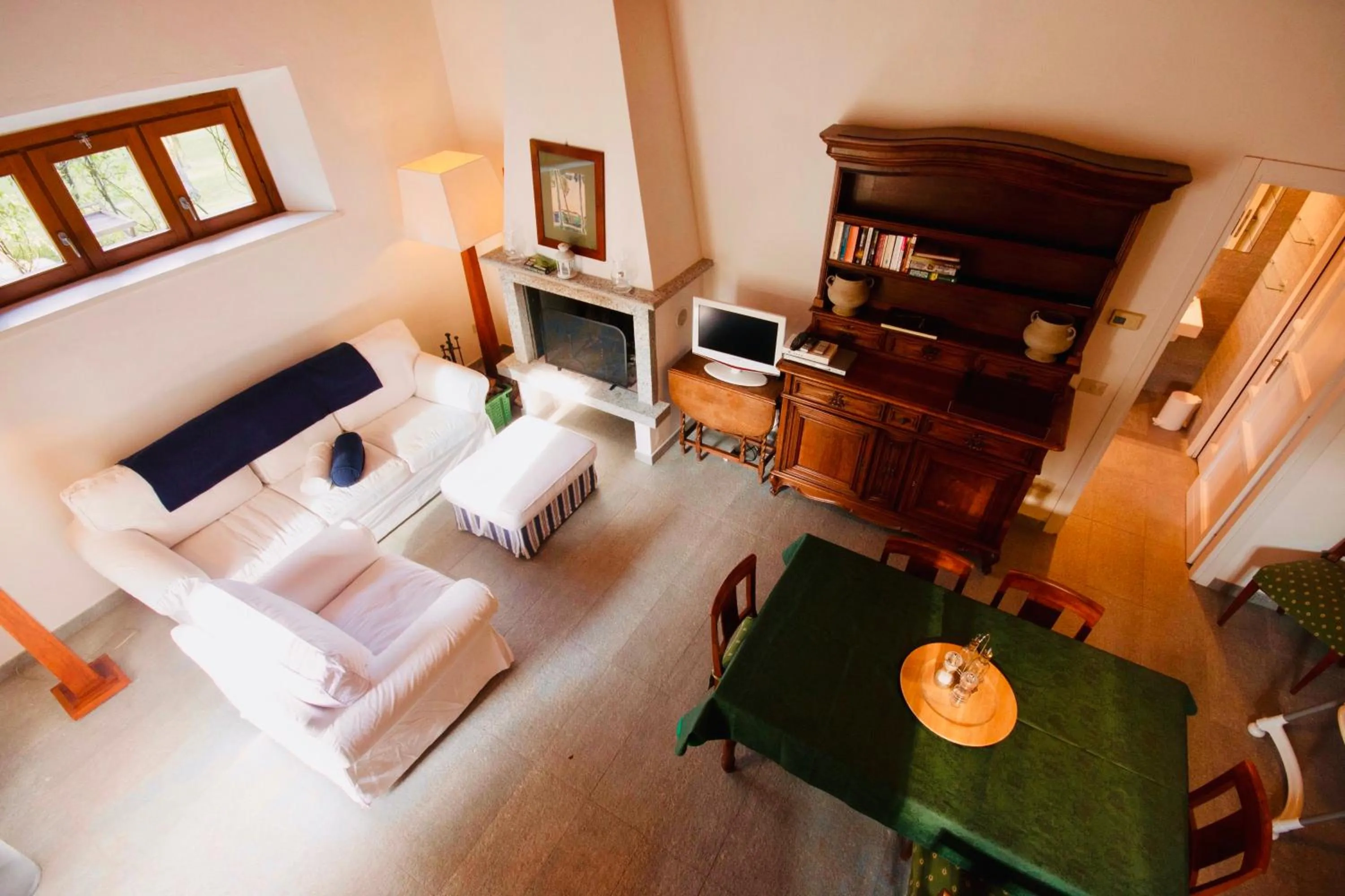 Living room in Agriturismo Castello di Vezio