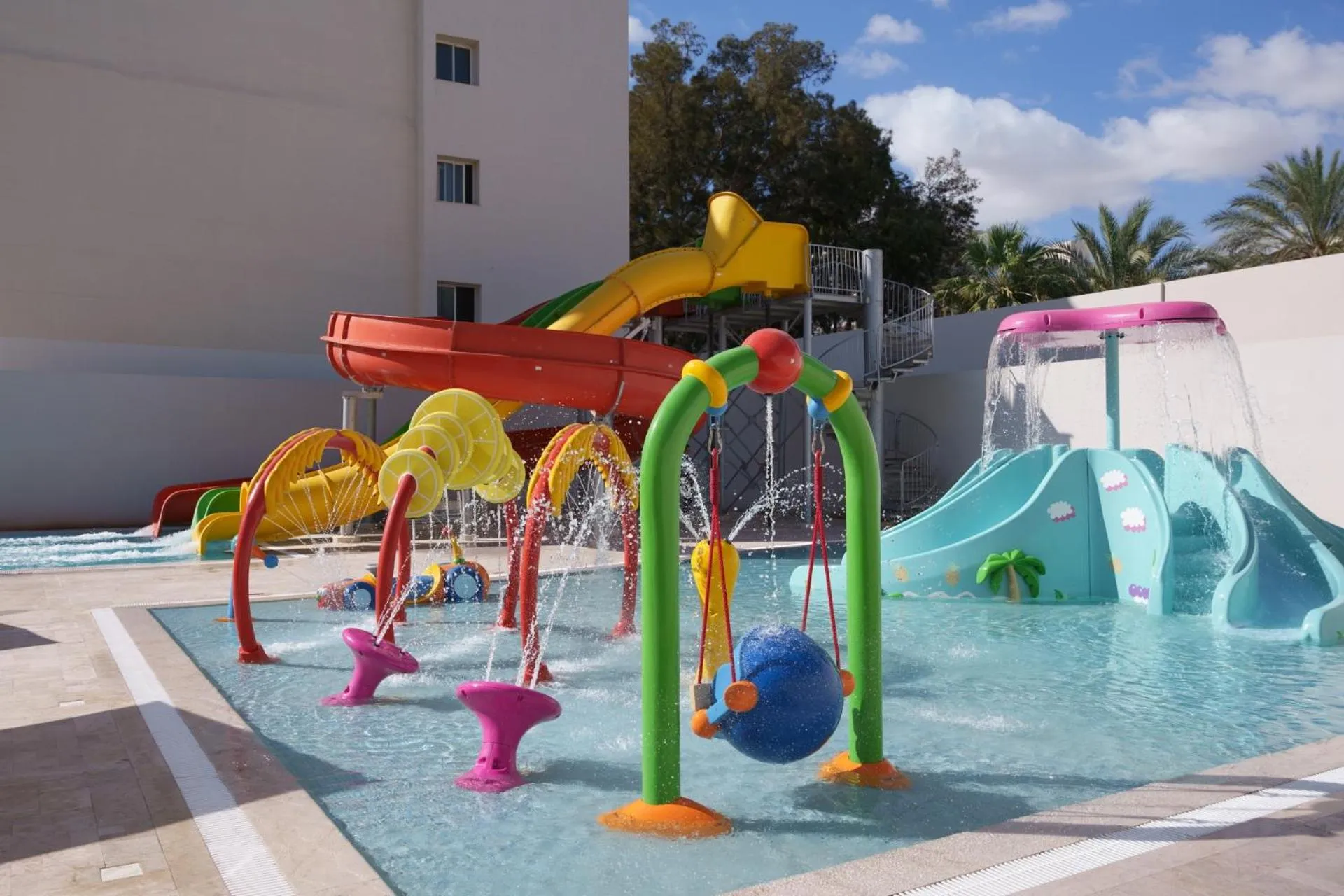 Aqua park in Occidental Sousse Marhaba