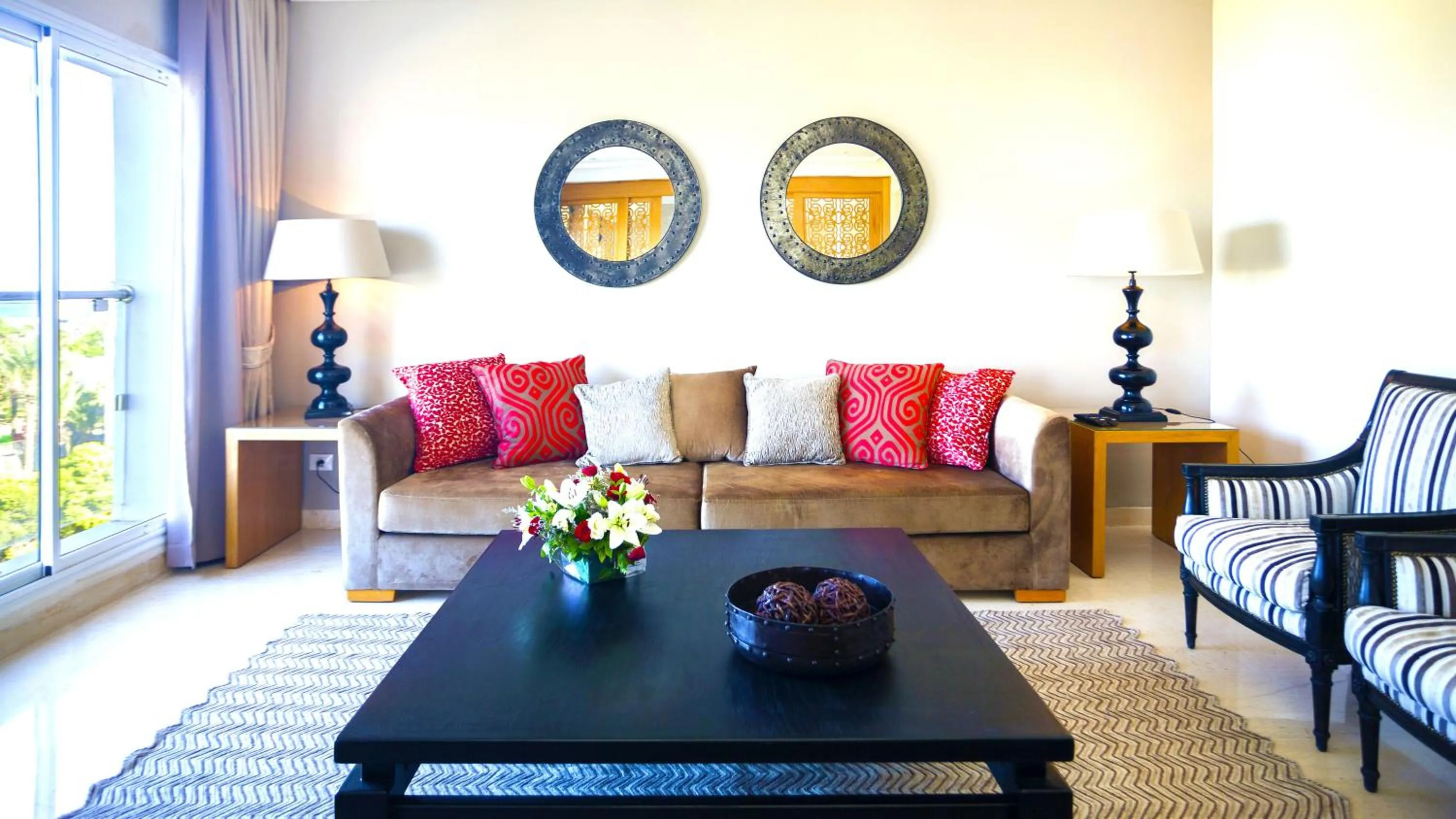 Seating area in Occidental Sousse Marhaba