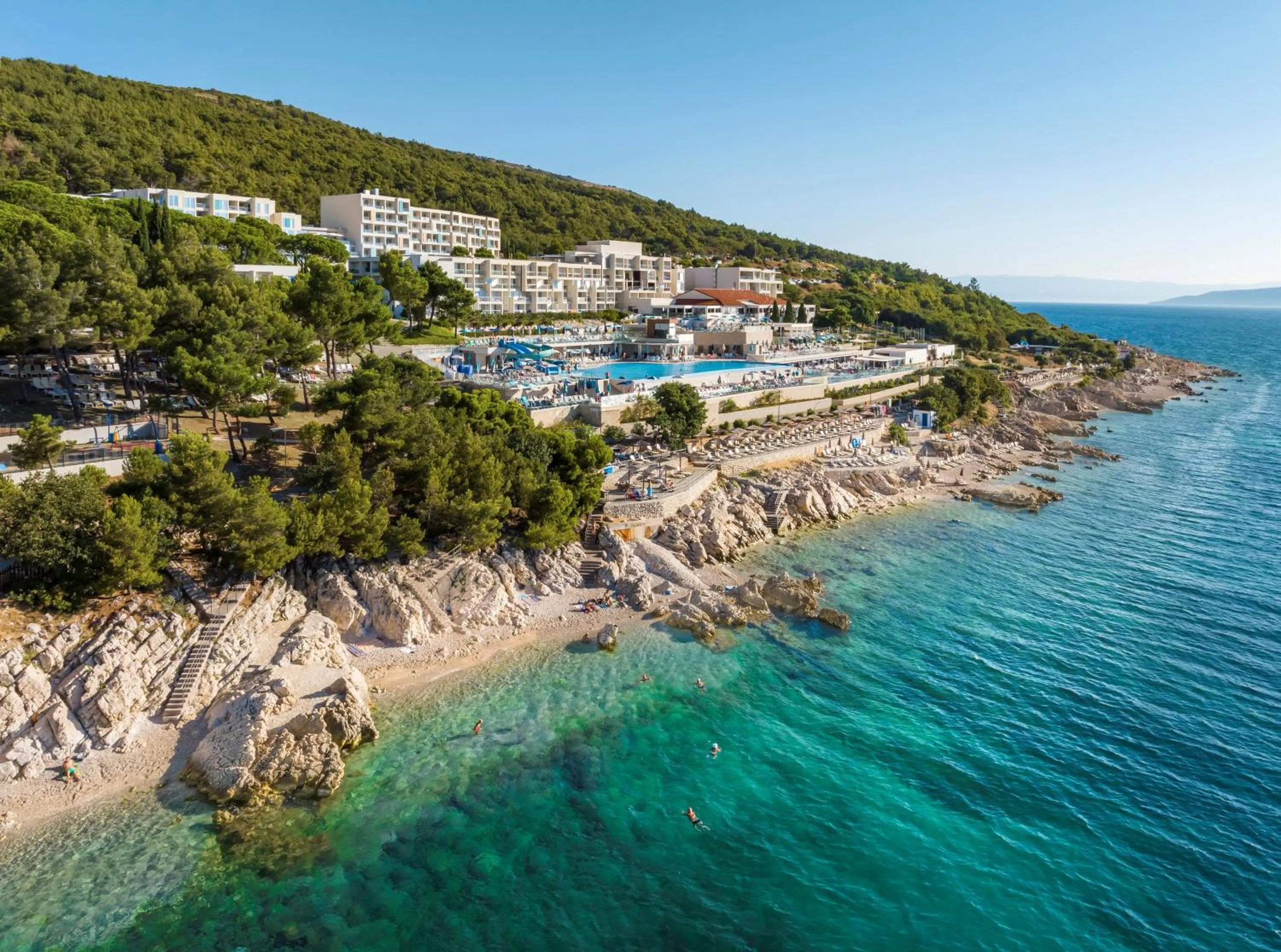 Bird's eye view in Girandella Resort, Valamar Collection