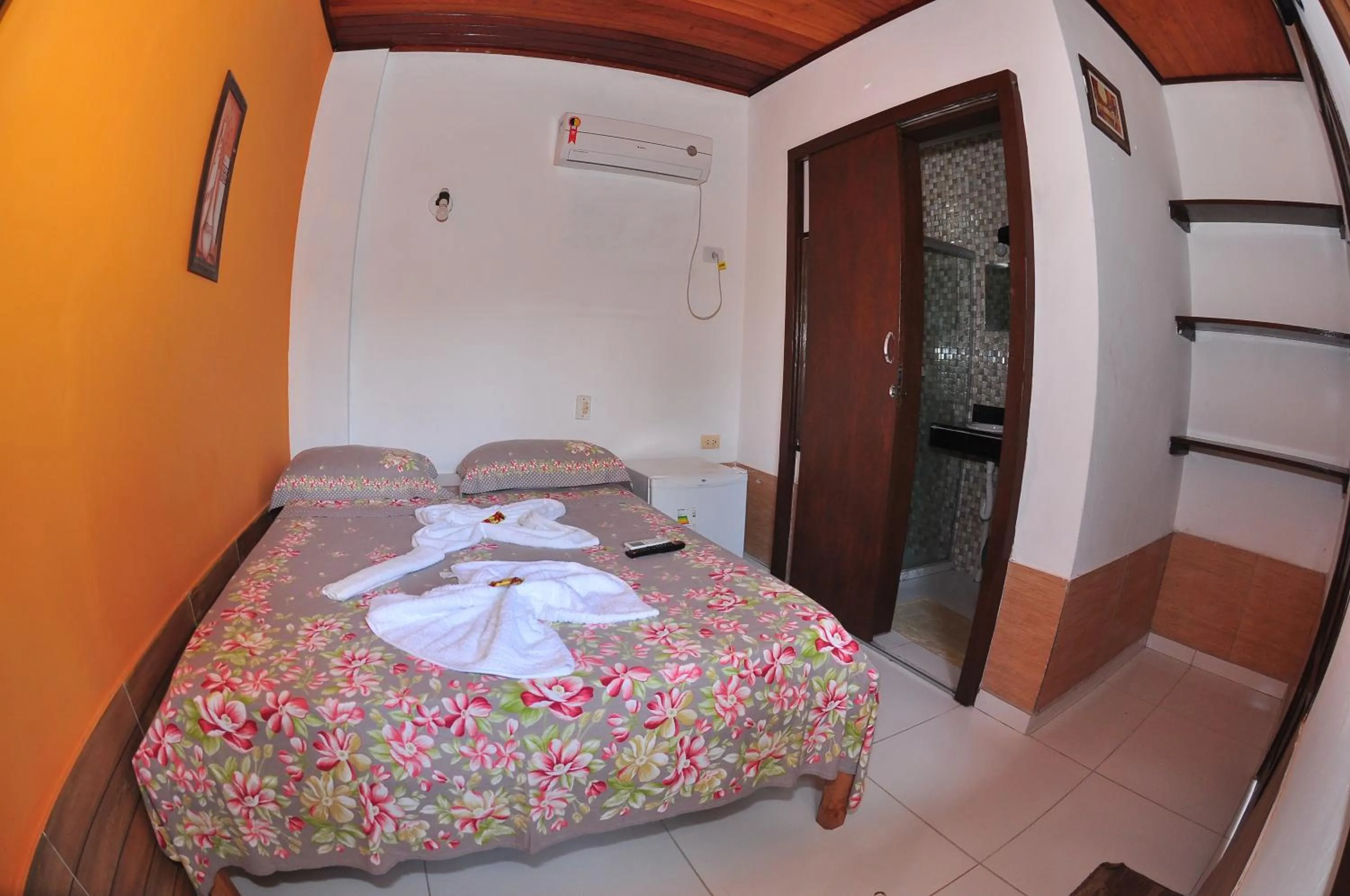 Bedroom, Bed in Tapirandú Pousada