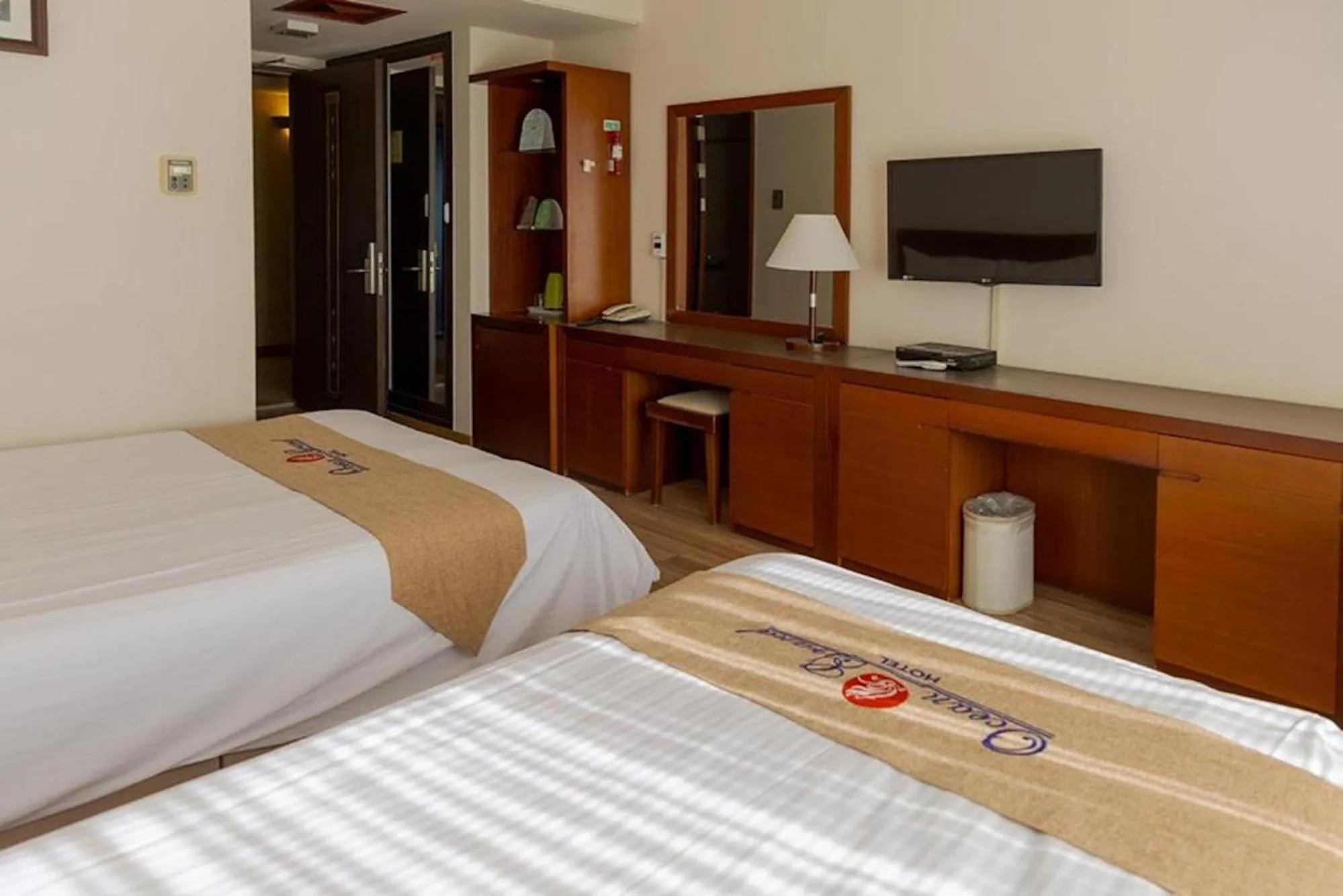 Bed in Ocean Grand Hotel