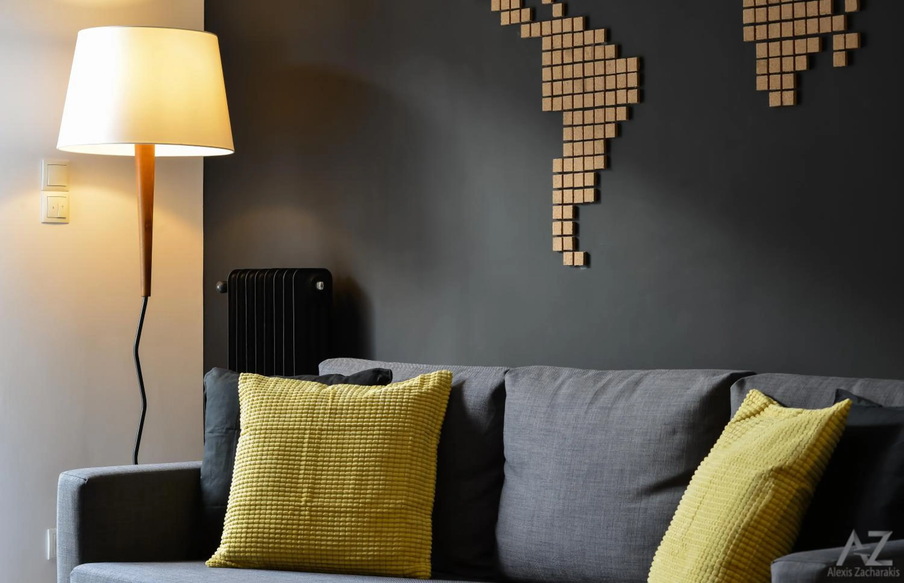 Living room in Phaedra Apartment