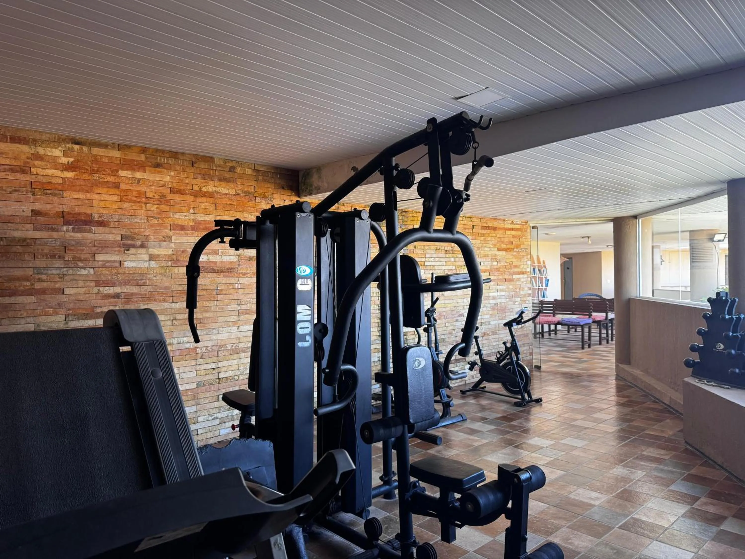 Fitness centre/facilities in Hotel Santuário das Águias by Nobile