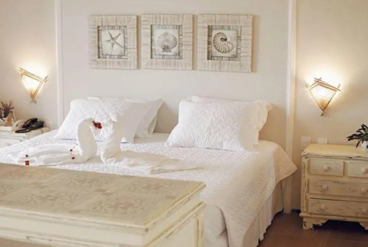 Bedroom, Bed in Hotel Santuário das Águias by Nobile